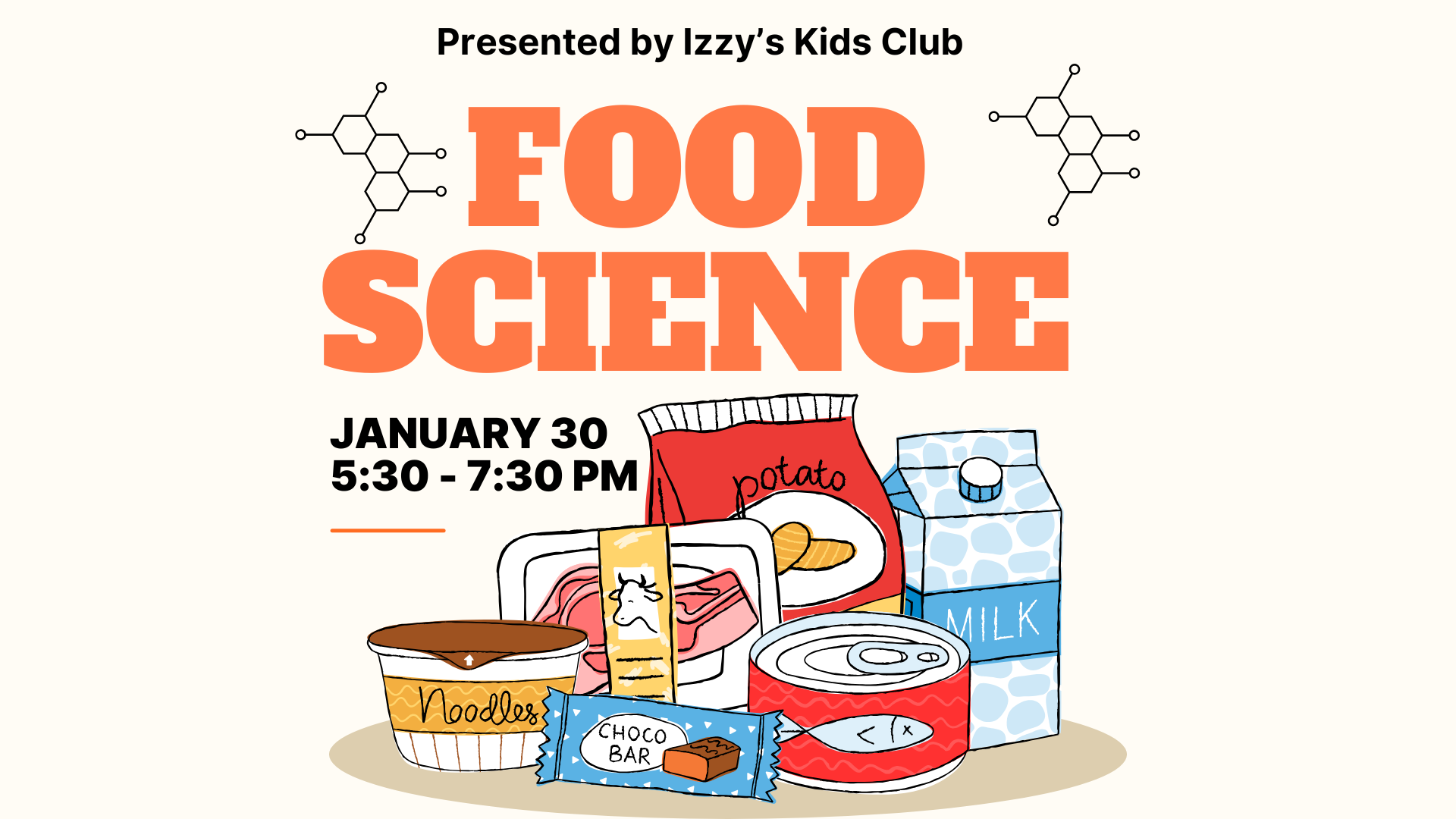 Izzy's Kids Club: Food Science