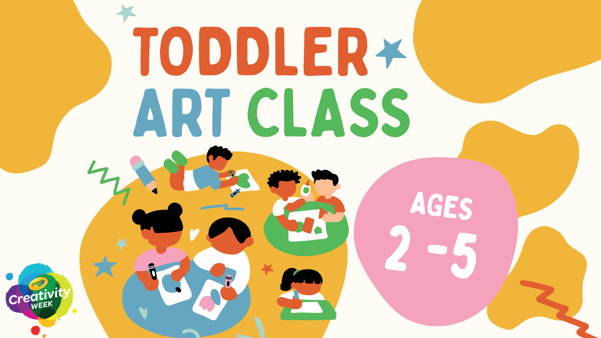 Toddler Art Class - Creativity Week