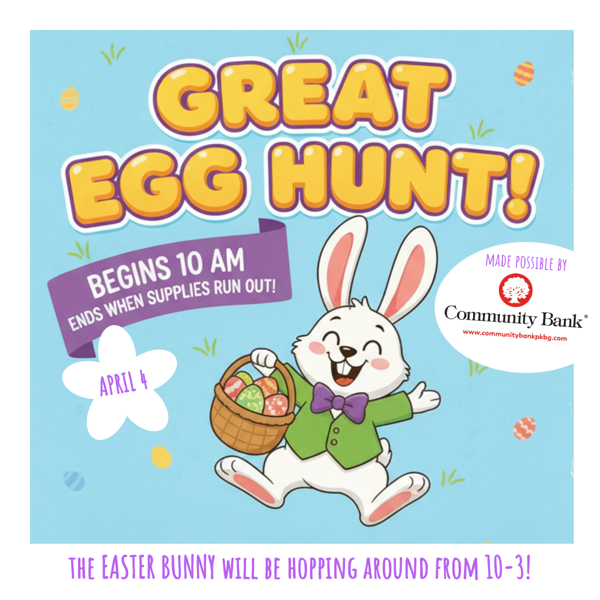 The GREAT Egg Hunt