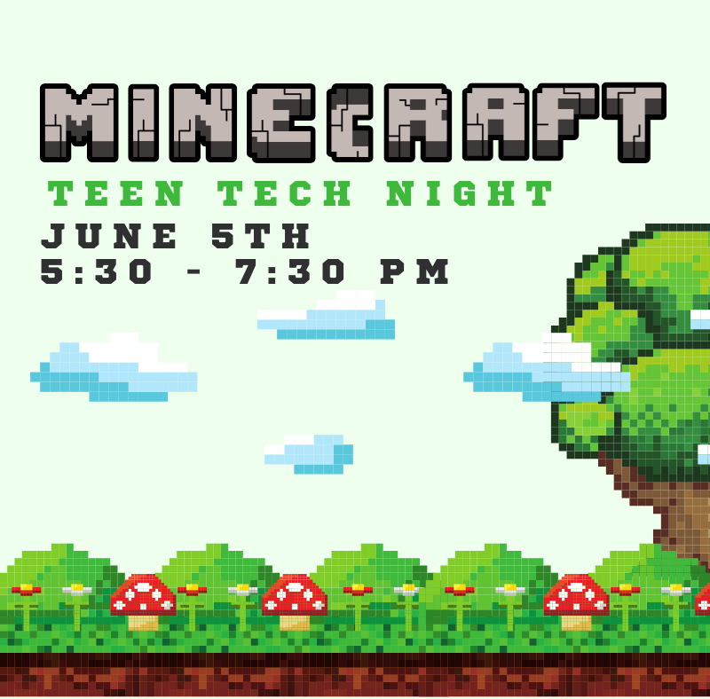 Teen Tech Night: Minecraft