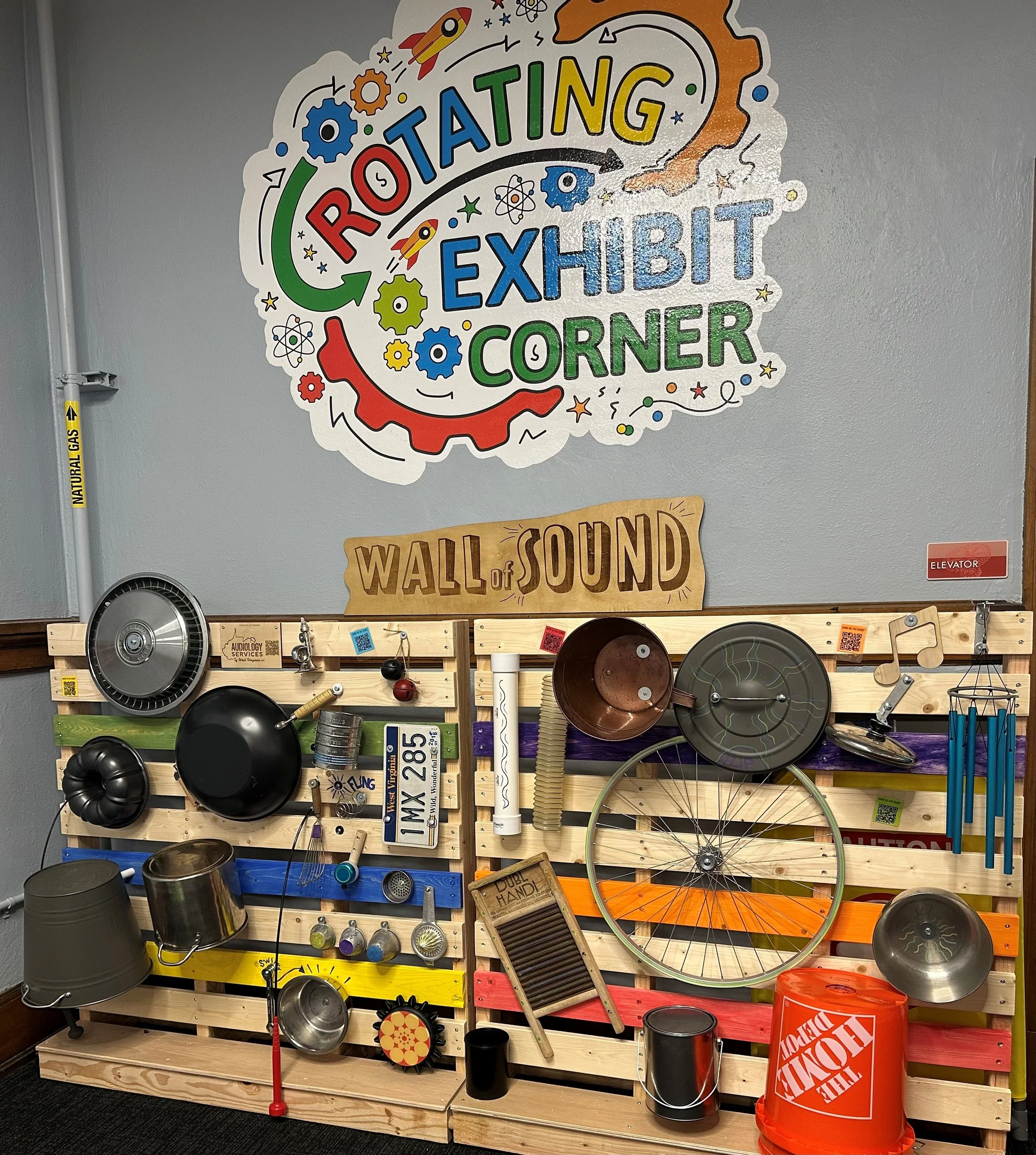 Rotating Exhibit Corner