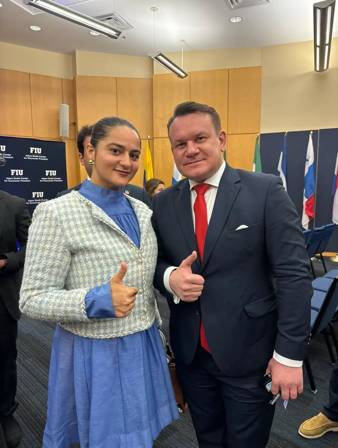 Congratulations to our Chief Strategy Officer(CSO) @kiele.ca, for being accepted into the Course offered by Polish European Parliament Member @dominiktarczynski: &ldquo;Communism, Past, present,and future&rdquo; at @theadamsmithcenter @fiuinstagram. 