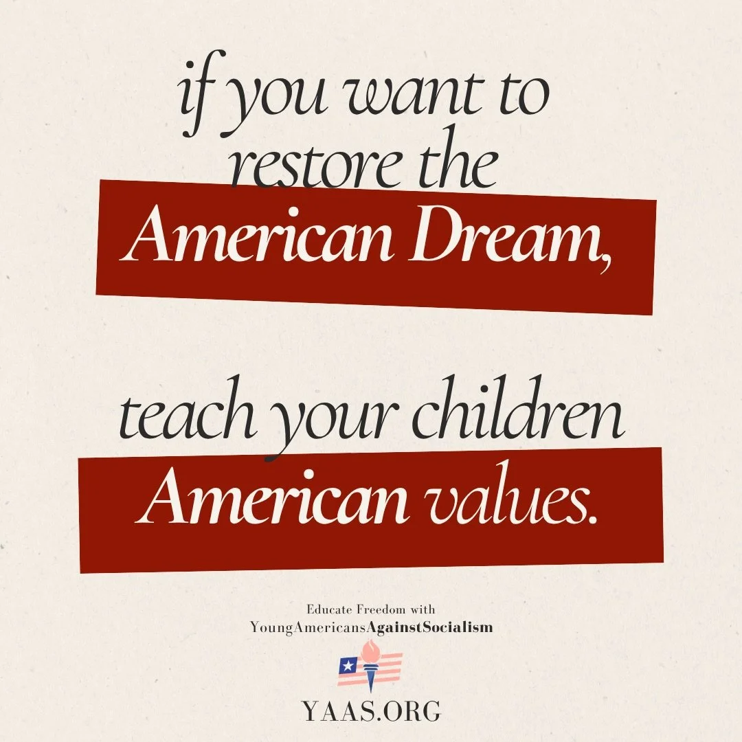 The single most important thing you can do as an American is be a part of teaching the next generation about American freedom, economic independence, and American history. 

Our resources cover topics like:

- Freedom of speech and diversity of thoug