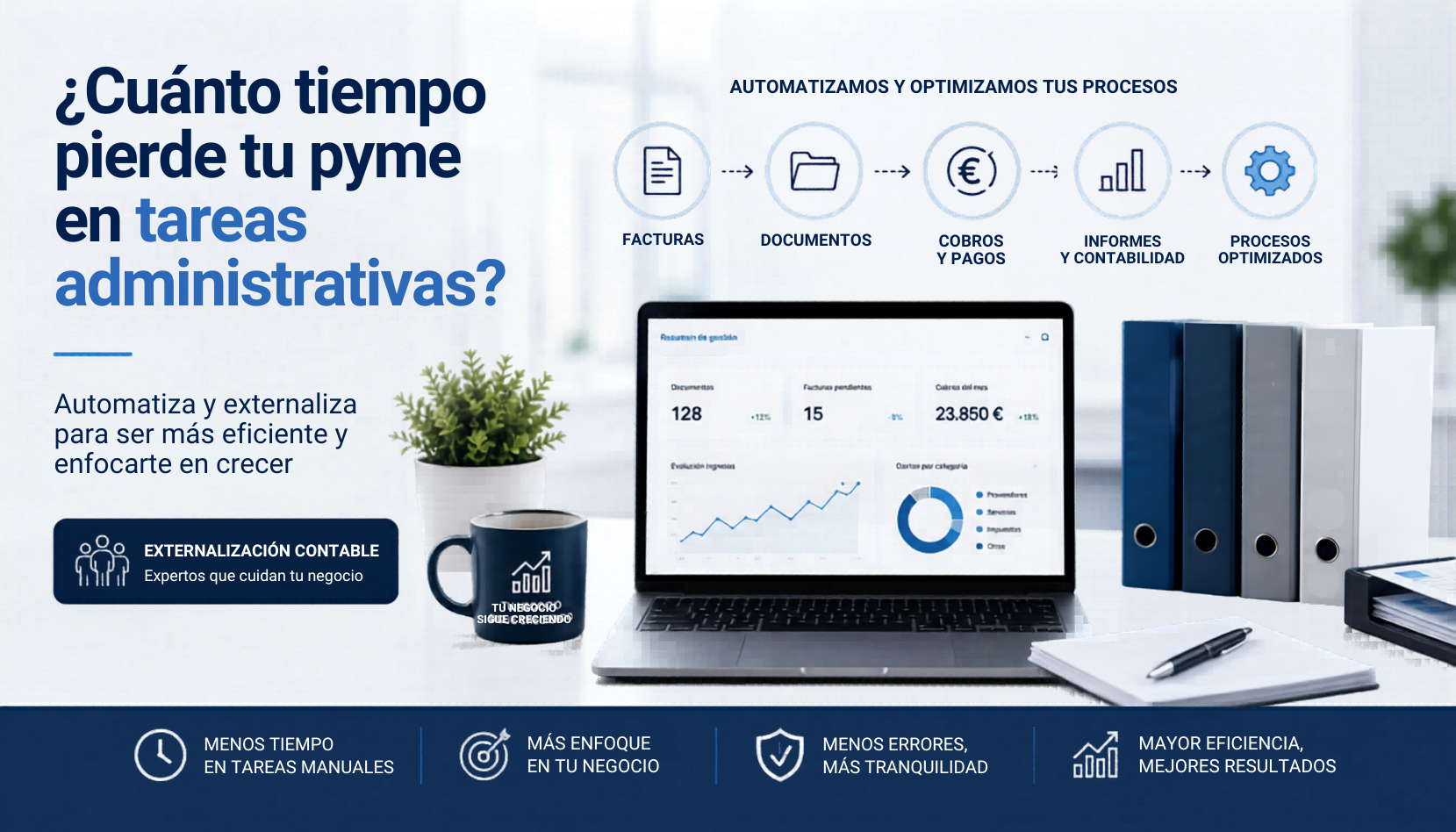 ¿Cuánto tiempo pierde una pyme en tareas administrativas (y cómo evitarlo)?