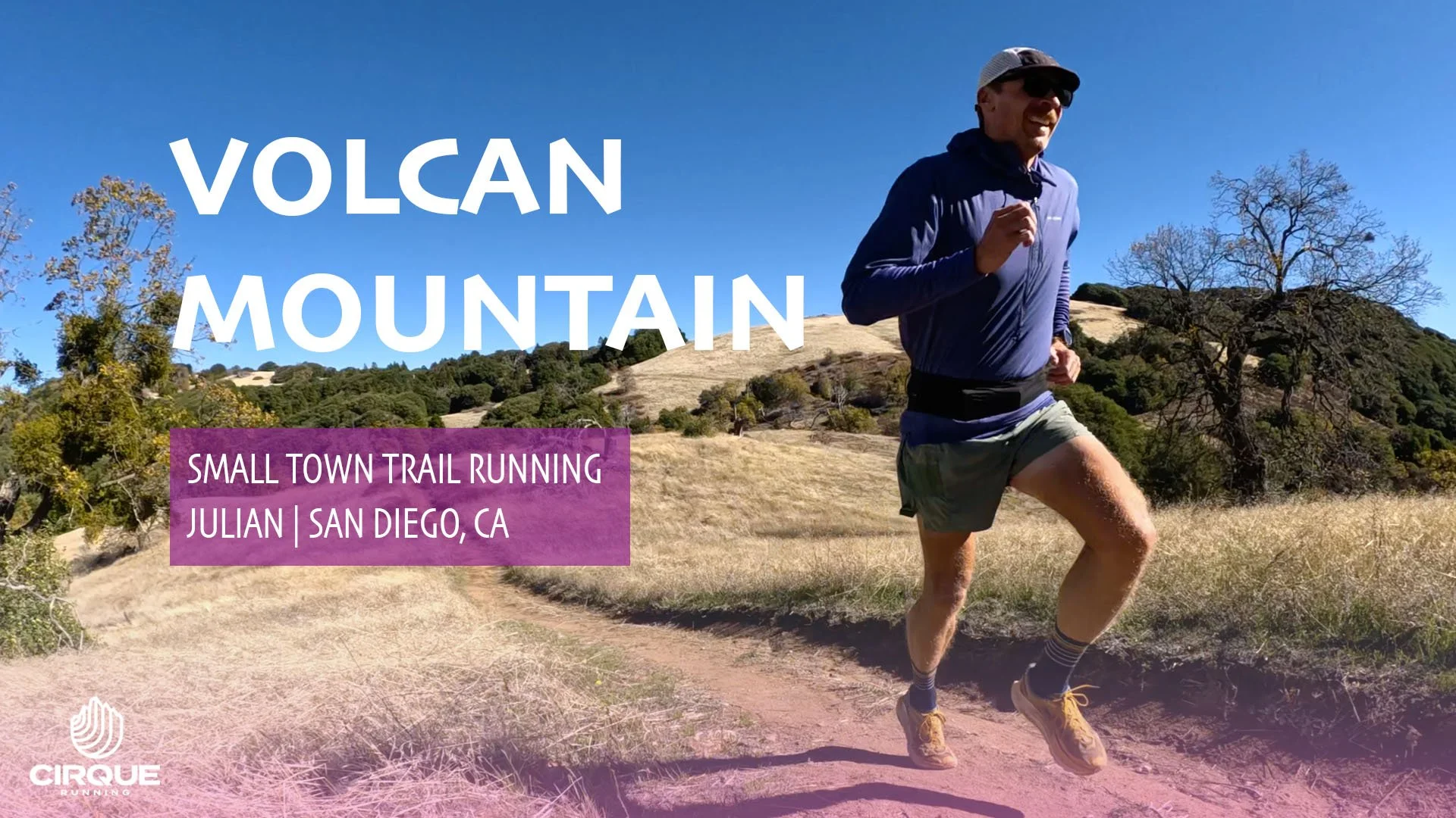 Julian Trail Running Volcan Mountain Wilderness Preserve