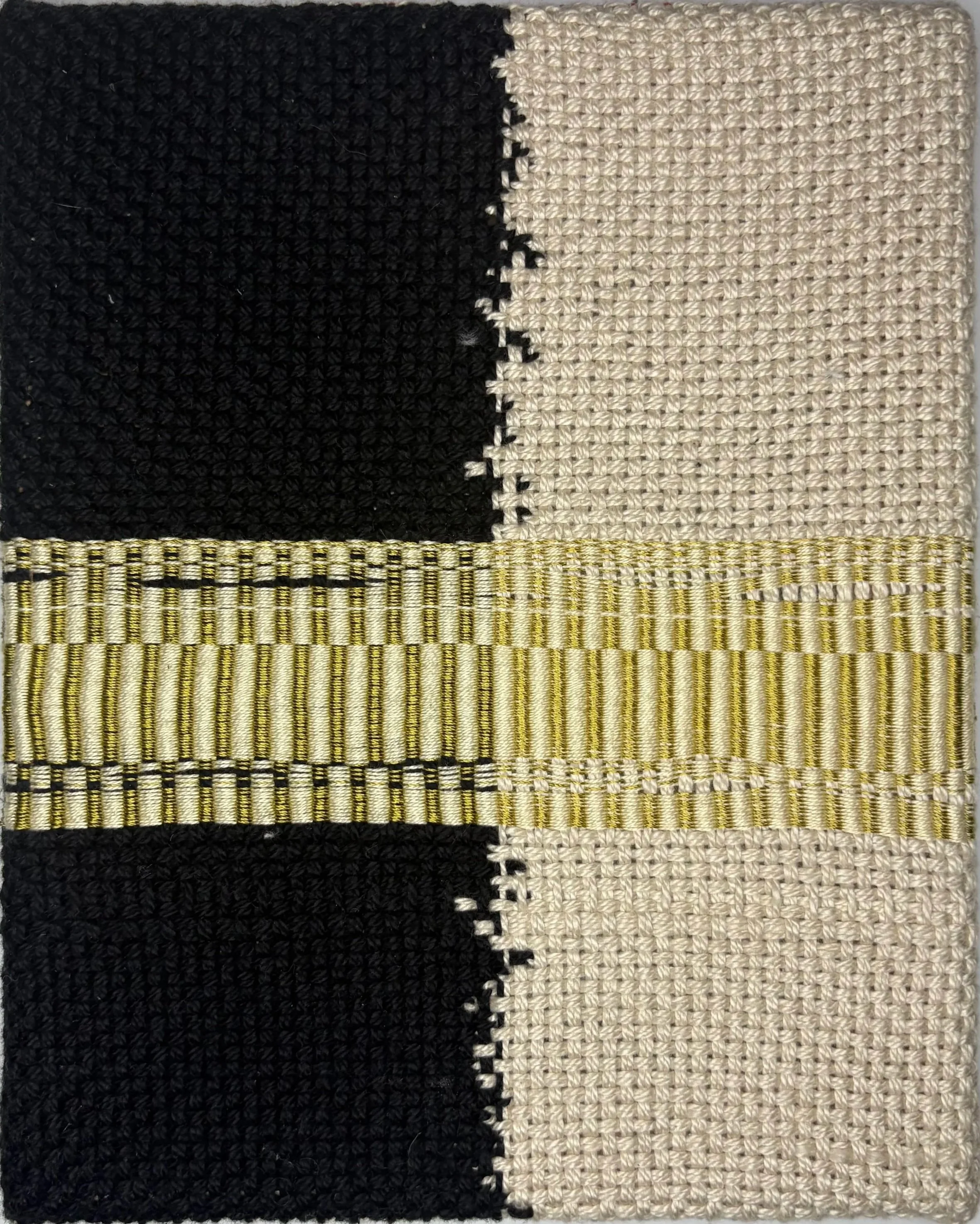Half and Half Cotton and Silk, 8x10"