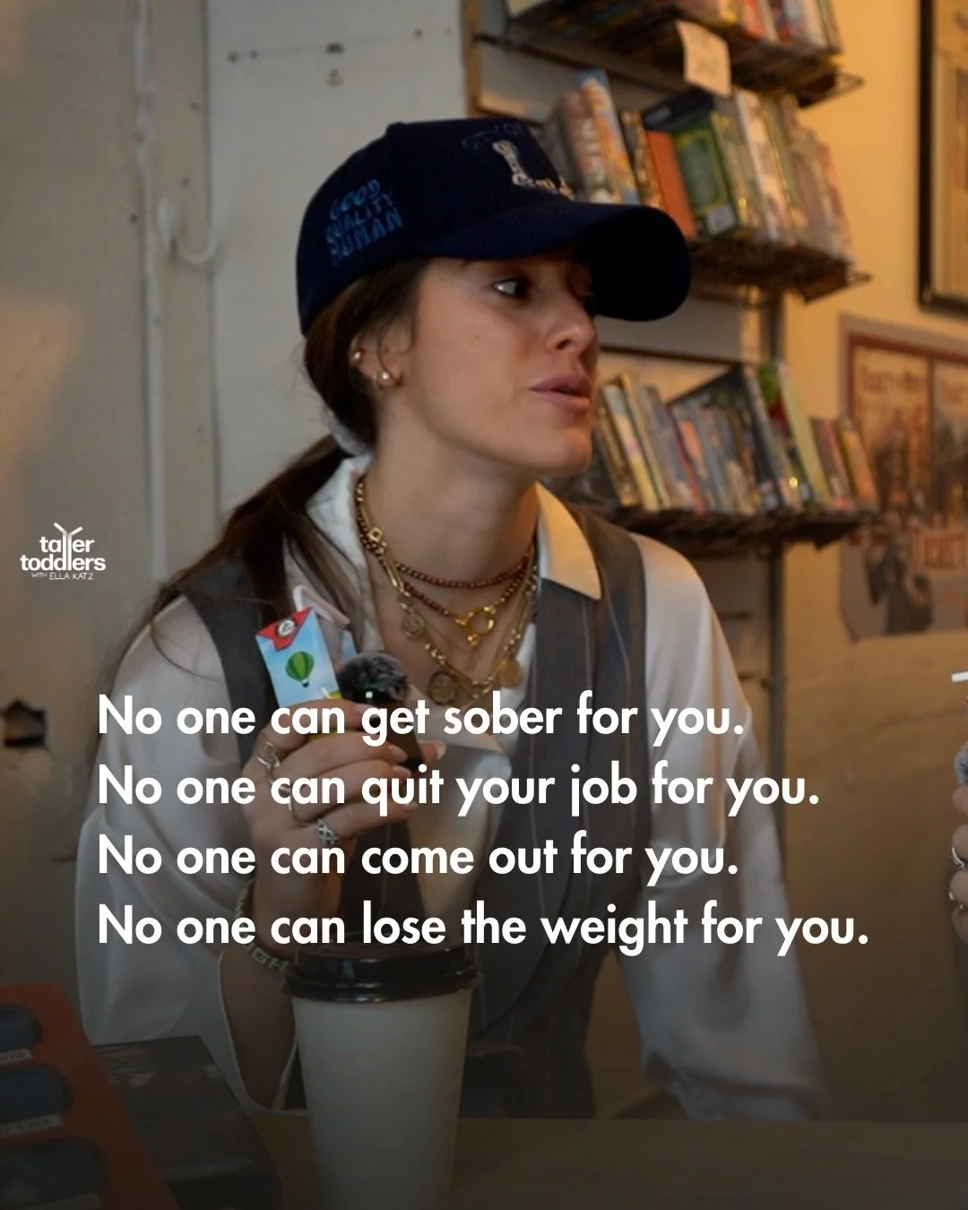 Words that have been paramount as I navigate the natural ups and downs of my 20s: Knowing that while no one can do the work for you, they can crawl into the hole with you. They can create a wall of love around you. ❤️&zwj;🩹

Keep it with the todd sq