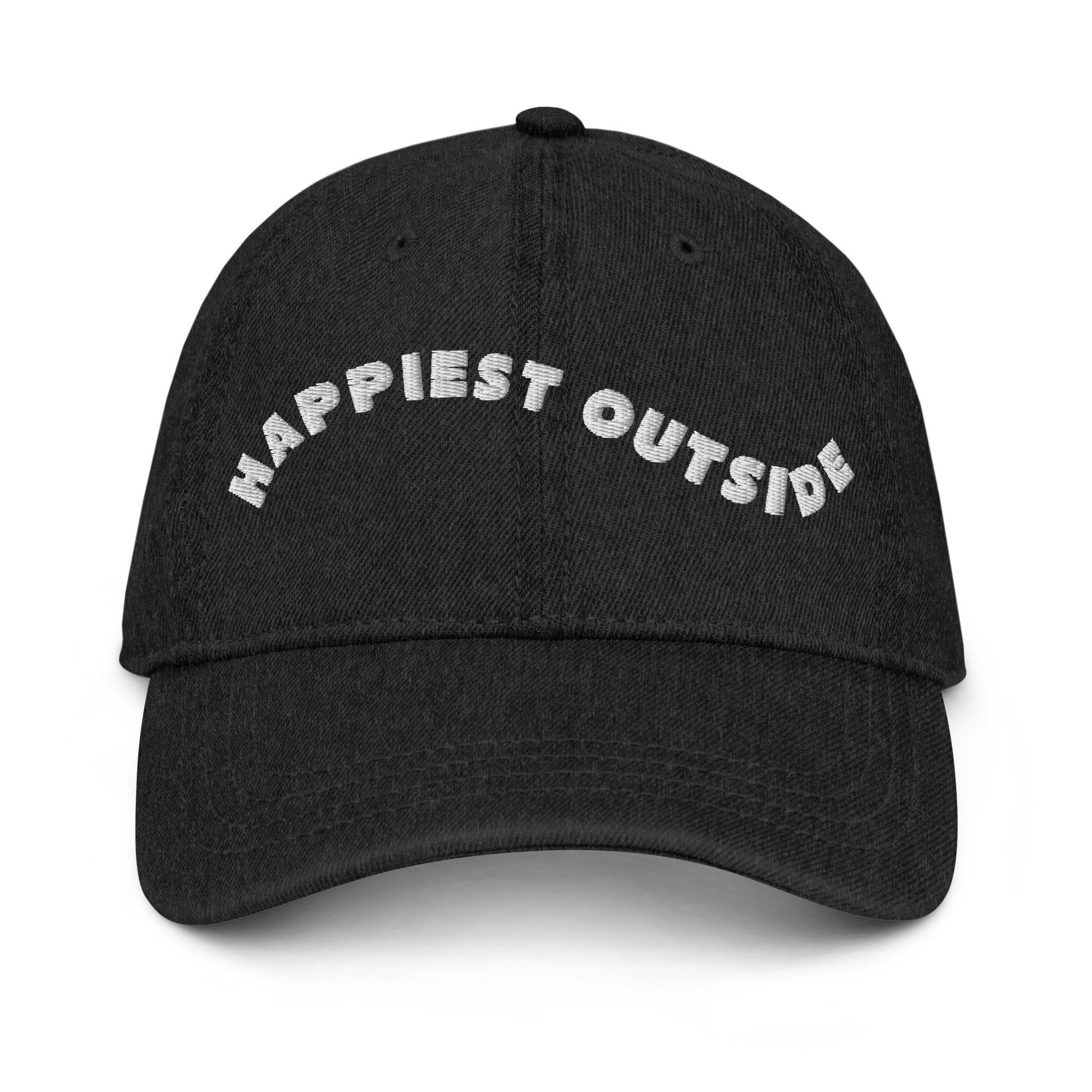 HAPPIEST OUTSIDE | The Signature Denim Cap