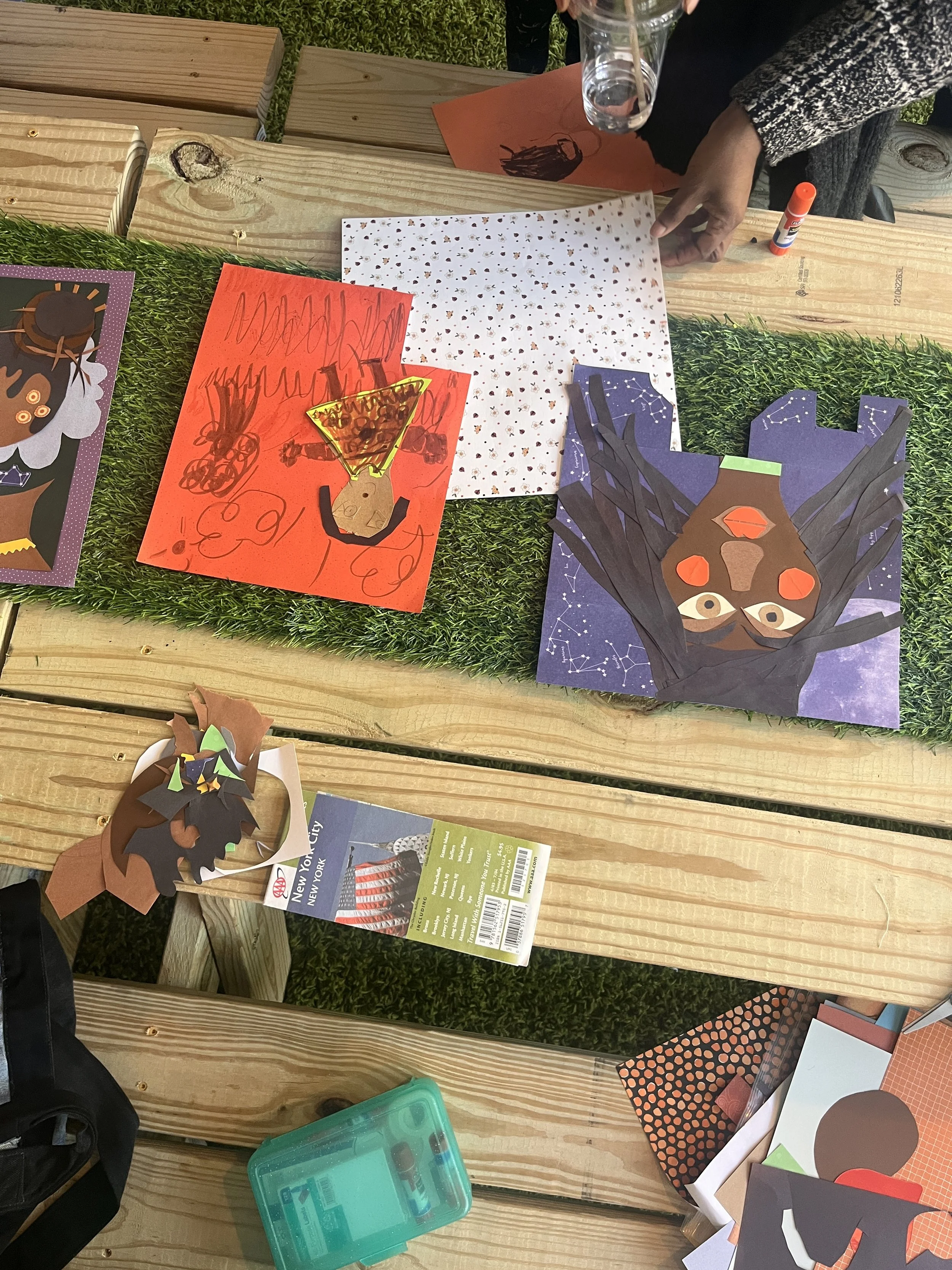 Eco Craft | DIY Paper cutout portraits