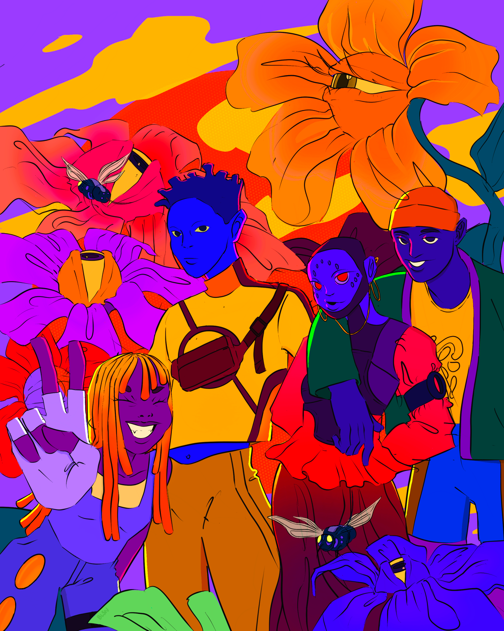 Color N' Connect: wellness circle