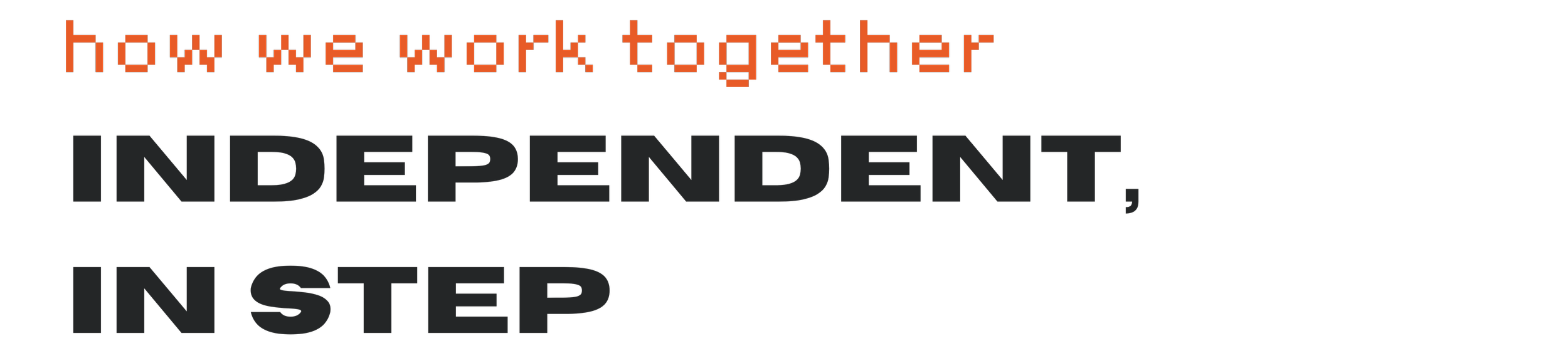 HOW WE OUTSIDE AND THE FOUNDATION WORK TOGETHER
