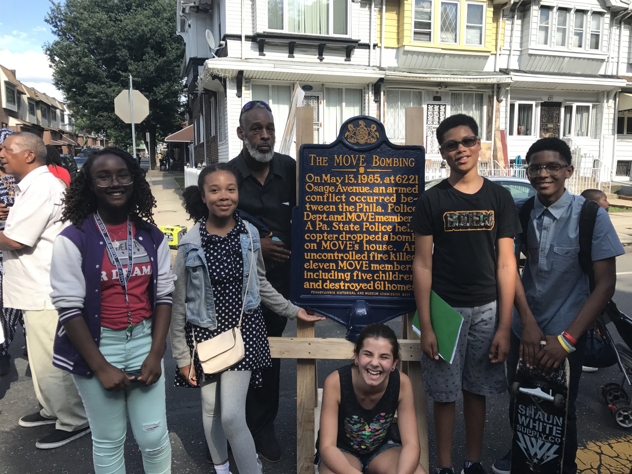 Songs of The Children & Move Historical Marker
