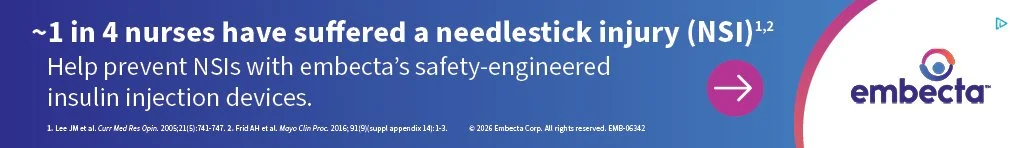~1 in 4 nurses have suffered a needlestick injury.