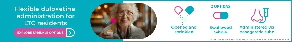 Flexible Duloxetine administration for LTC residents
