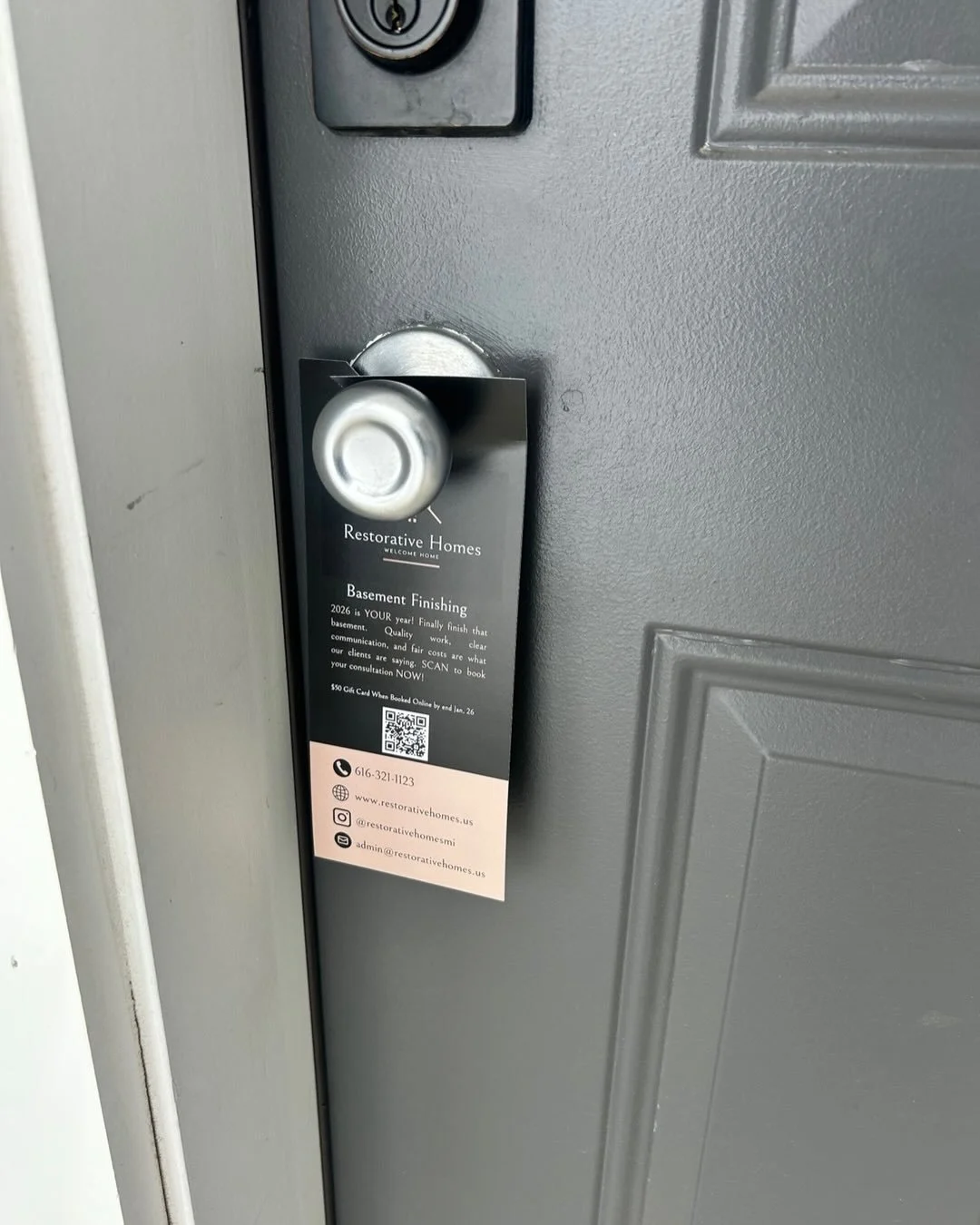 Our 2026 flyer marketing campaign is officially underway in Byron Center, MI! 🚪
If one of these lands on your doorstep, snap a pic and tag us on Instagram &mdash; we love seeing our work out in the community.
#ByronCenterMI #ByronCenterHomes #WestMi