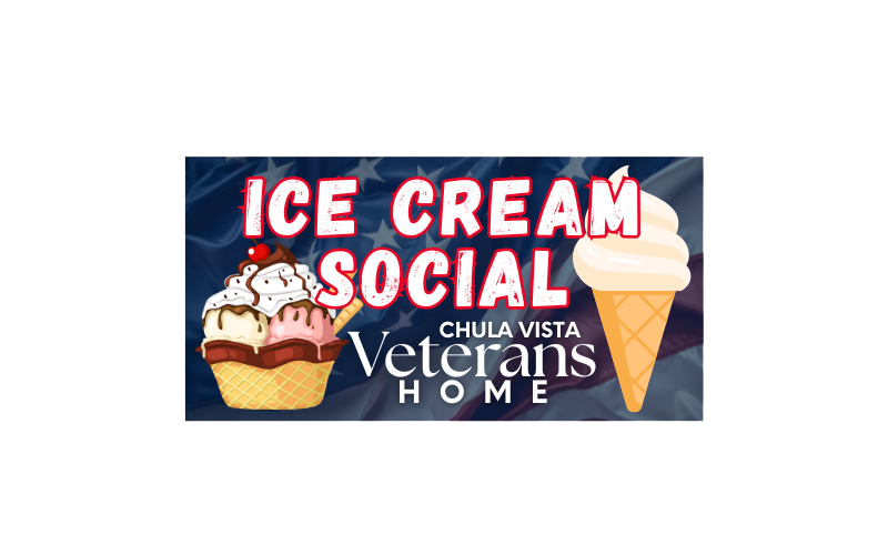 Ice Cream Social at Chula Vista Veteran’s Home