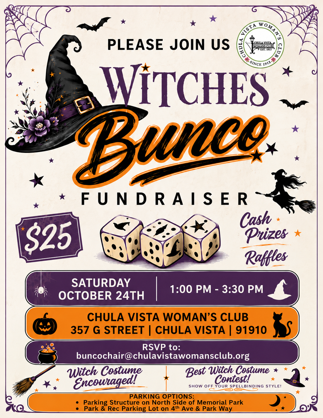 October Bunco Fundraiser