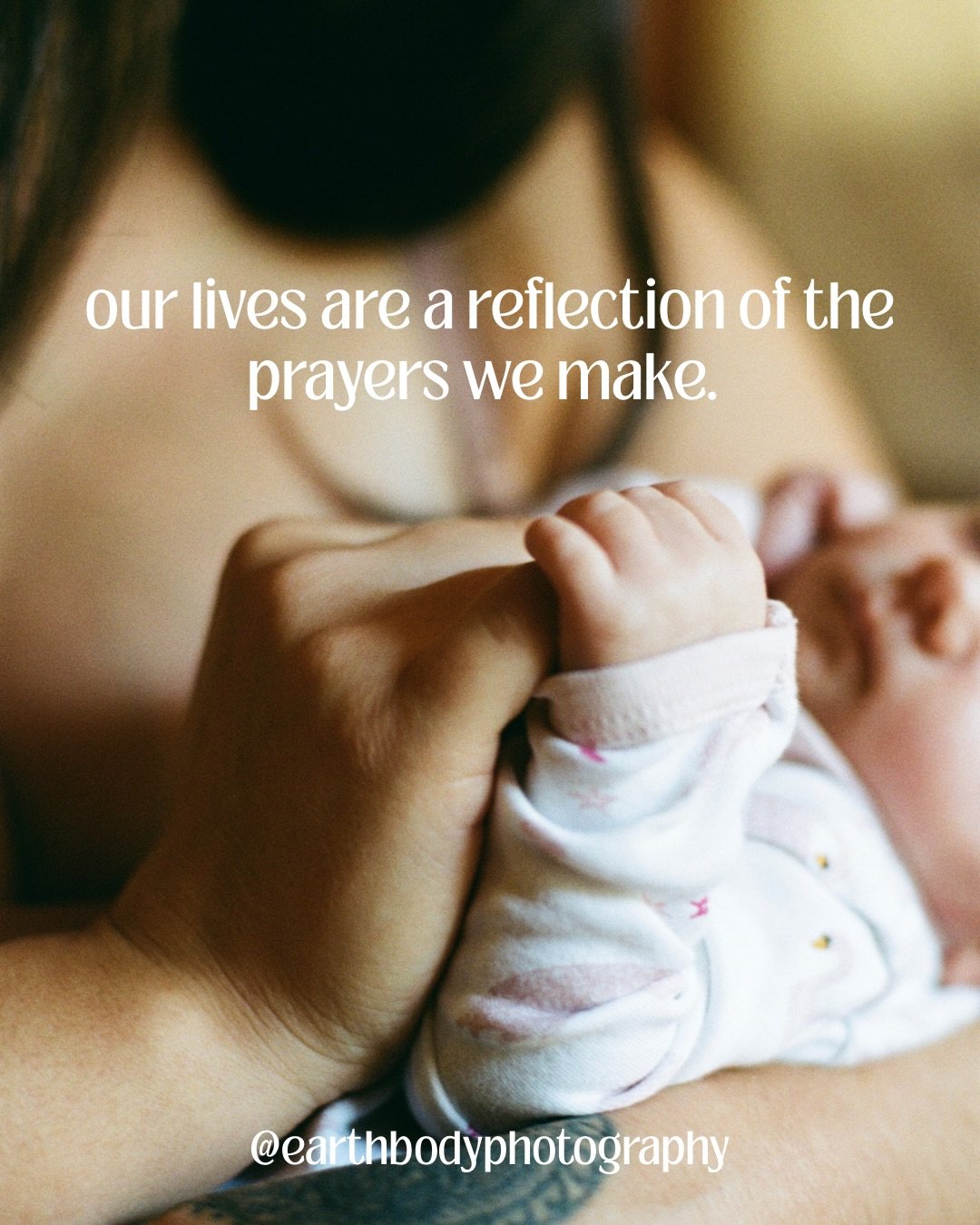This is the way I see miracles. The prayer lives in the sincerity of our hearts - our desires are on their way into our arms, and I&rsquo;m by your side, each step of the way. 

I&rsquo;m here for the honest in-between, the patient waiting, the myste