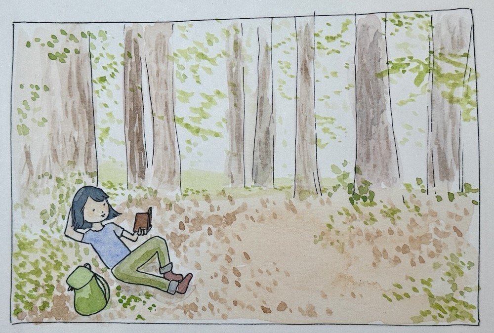 Bex in the forest