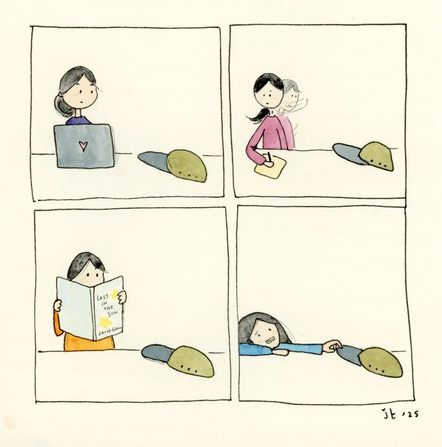 Part 4: Writing Life
-
&ldquo;Afraid of the Hemingway Hat&rdquo;
I&rsquo;ve been writing constantly for my graphic novel project these past few years. It&rsquo;s a creative habit that has inspired and motivated me to take daily steps towards my dream