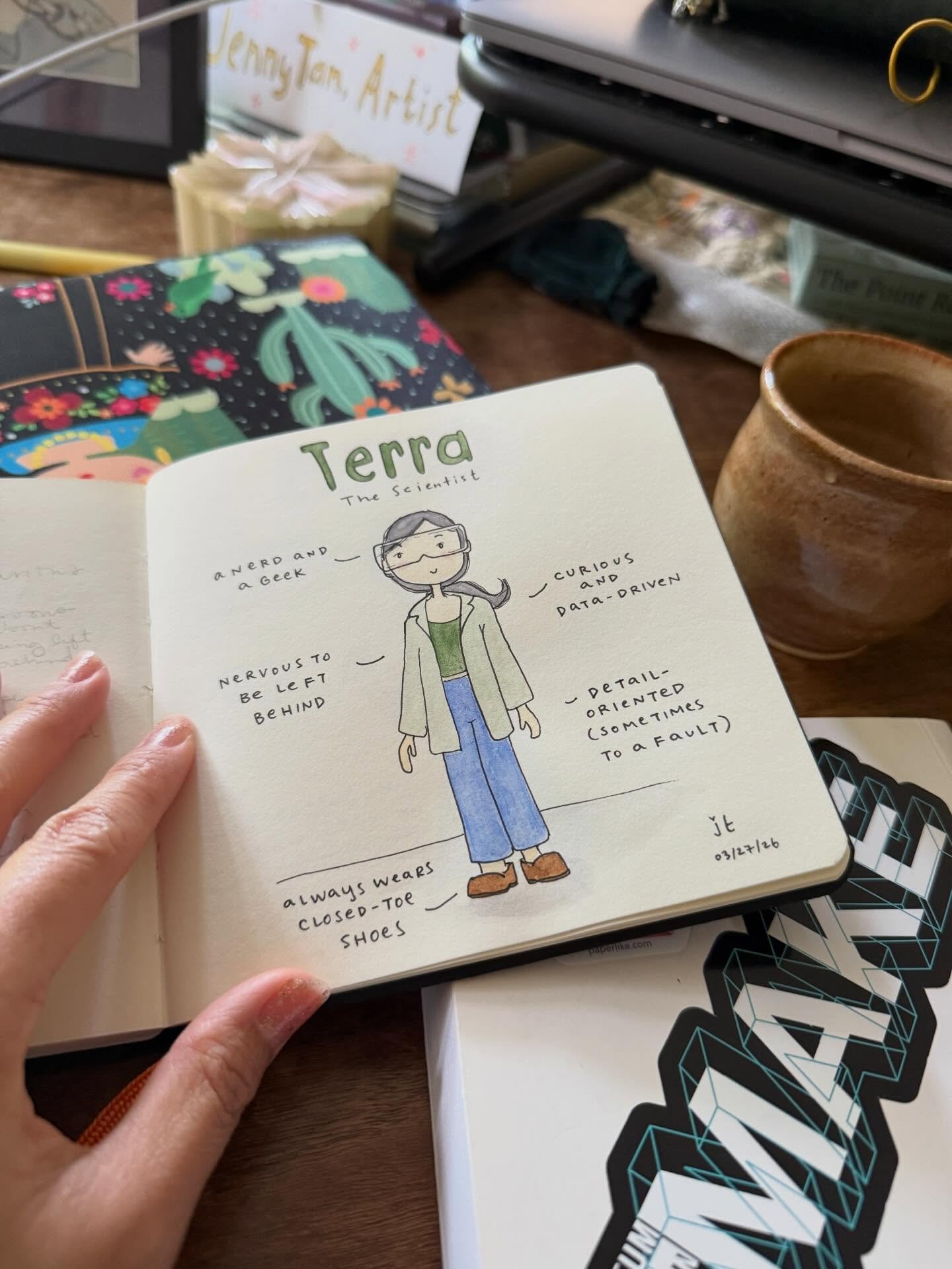 Meet Terra, The Scientist
👩🏻&zwj;🔬
Terra is helping me collect and analyze personal data. It feels empowering to look at the truth with clarity, and have the hope and drive to take action. I&rsquo;m so grateful to have Terra on my team.
🔬⚗️🔭
-
I