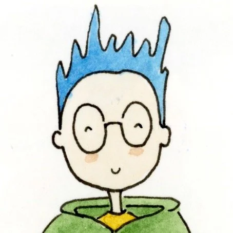 Milo, my quiet creative writer