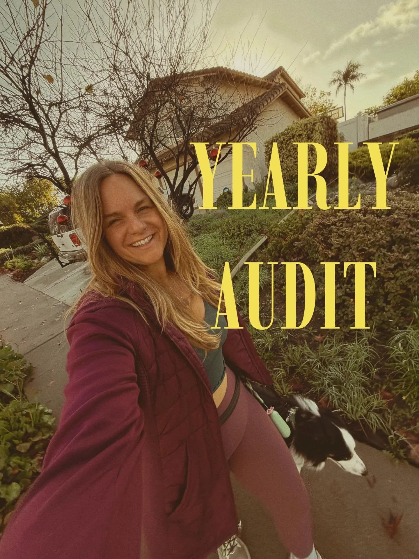 I am taking a moment to do a simple audit of 2025. I recommend you do this before you start doing anything to figure out 2026. I lit a candle, burned some Palo Santo and Sage, I have my &ldquo;yogi&rdquo; playlists playing in the background, creating