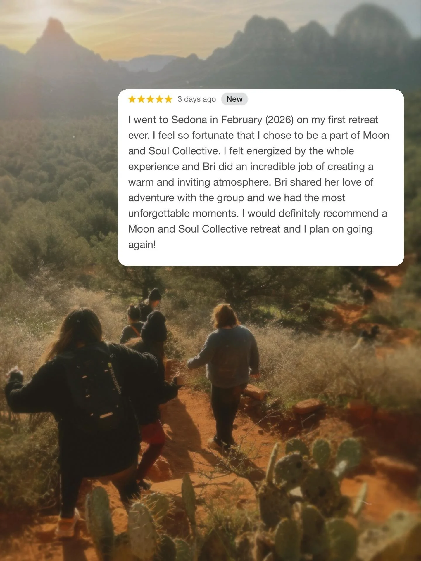 Thank you to everyone who has shown support by sharing your experiences of my small and ever-growing business. I am grateful to everyone I have had the pleasure of guiding and working with. If you've had a positive experience with me and an offering 