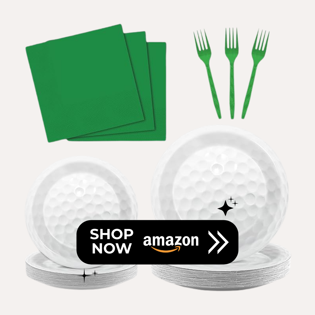 Golf-Themed Plates &amp; Napkins