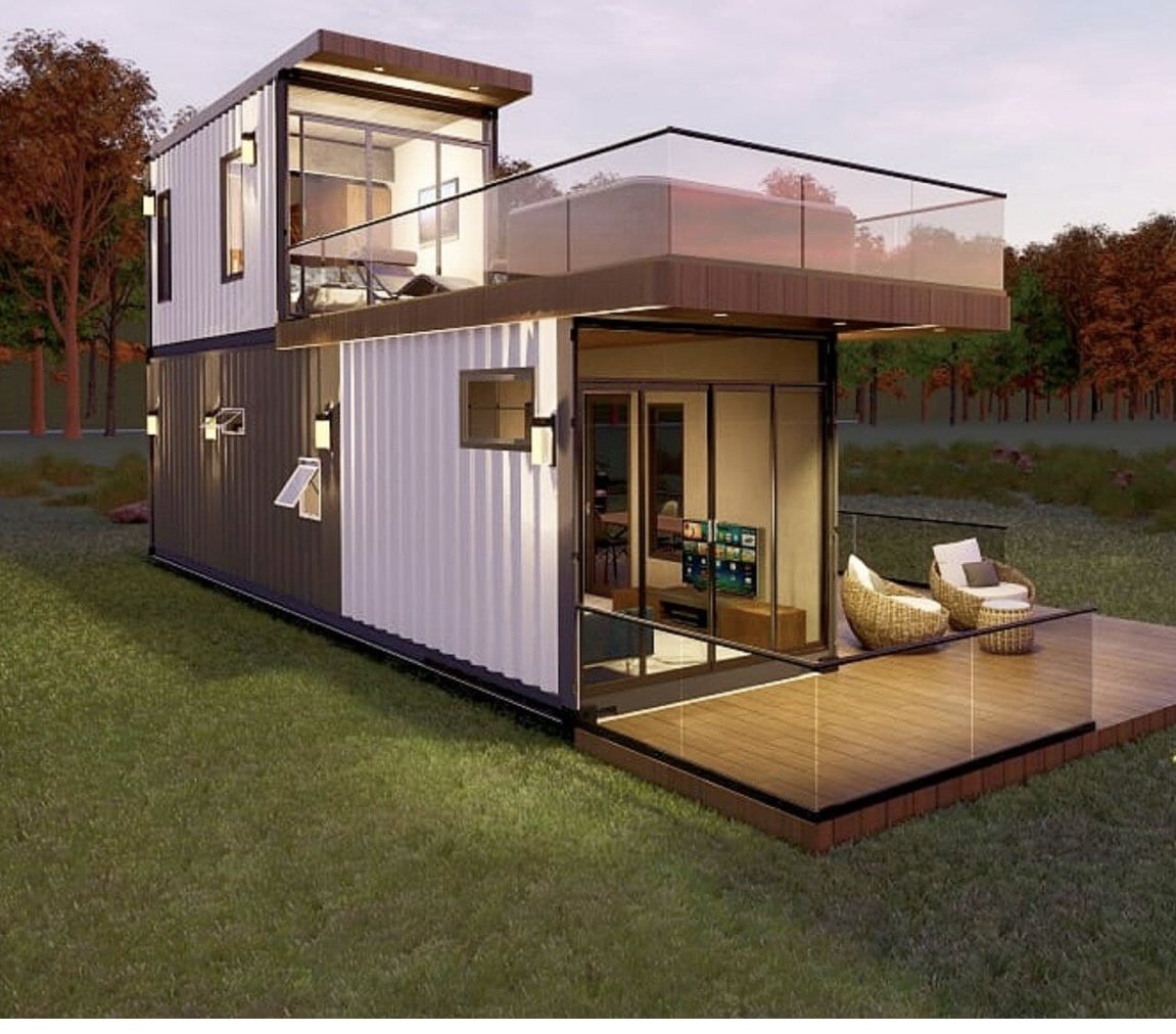 Two story, two bedroom home