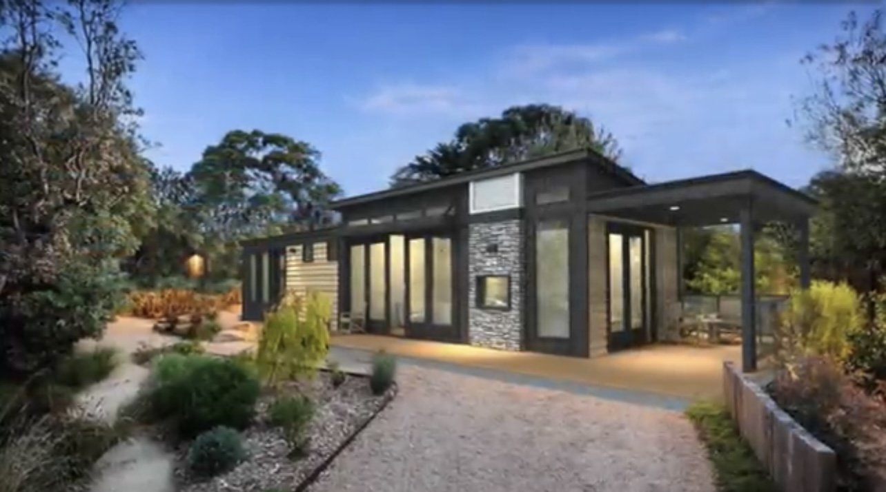 Modern outdoor home