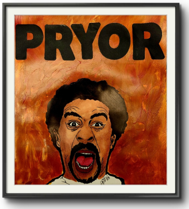 Pryor’s on Fire (Framed Print)