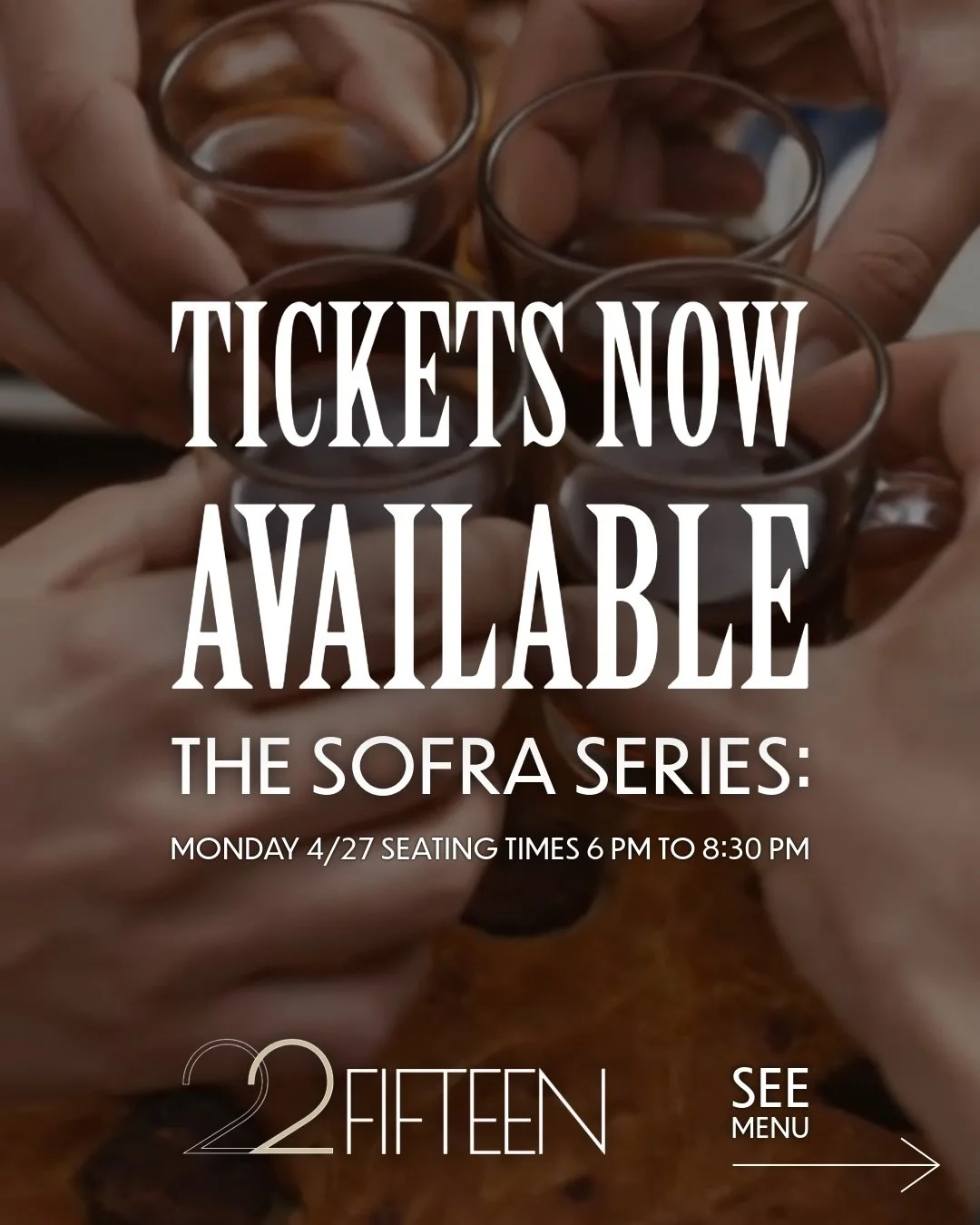 a night at the table, Albanian style 🇦🇱✨

Join us for a one-night-only Albanian dinner experience in Commerce Township&mdash;a multi-course, family-style menu designed for sharing.

🗓 Monday, April 27th ⏰ Seating: 6:00 PM &ndash; 8:30 PM
$90 per g