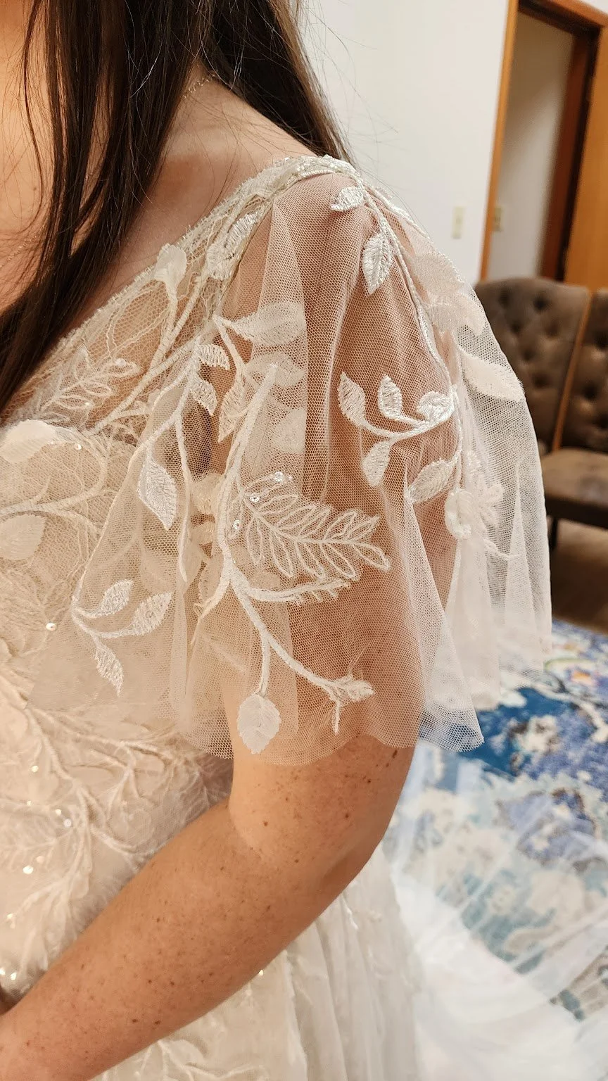 A custom flutter sleeve we had the honor of creating