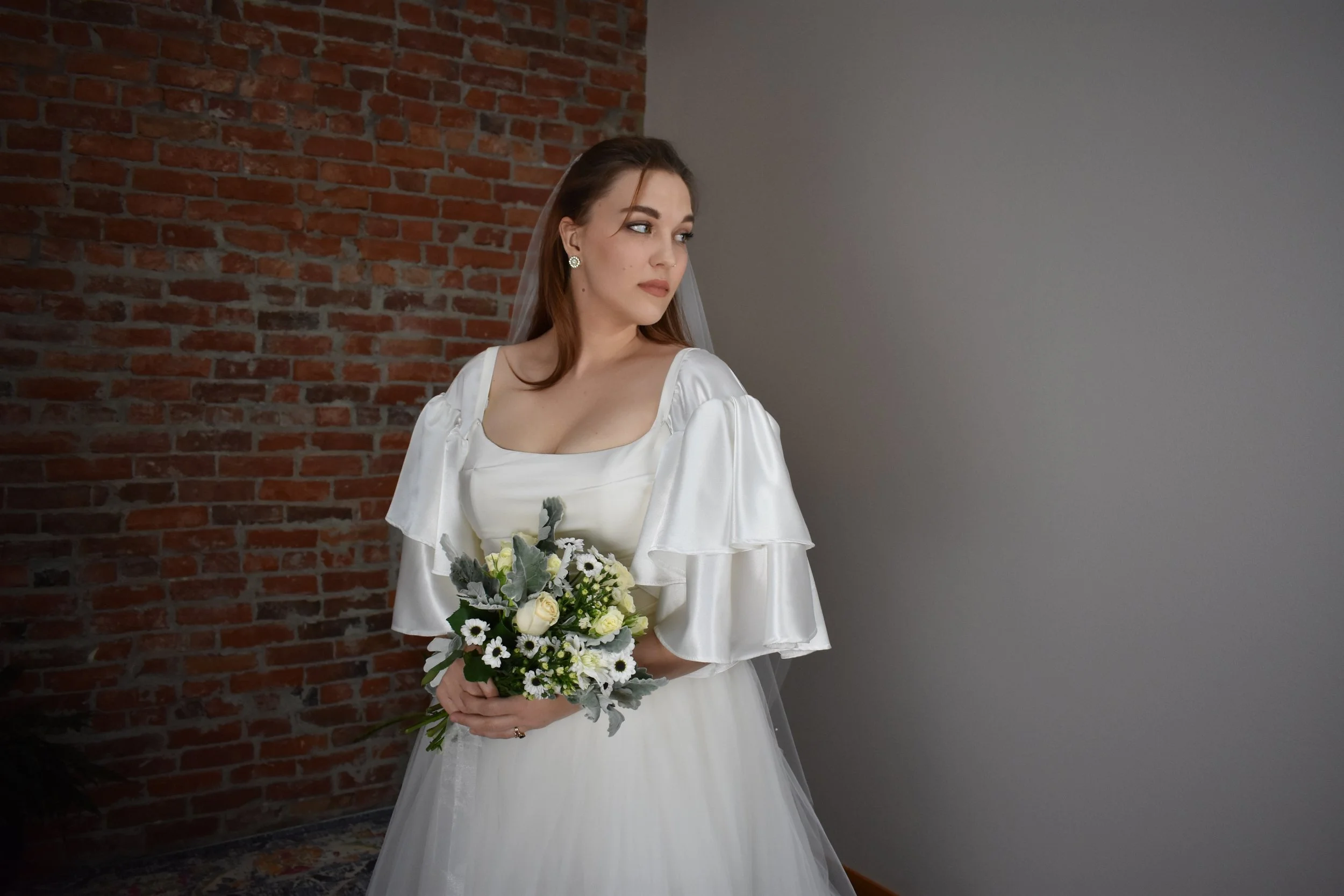 Custom Ruffle Sleeves