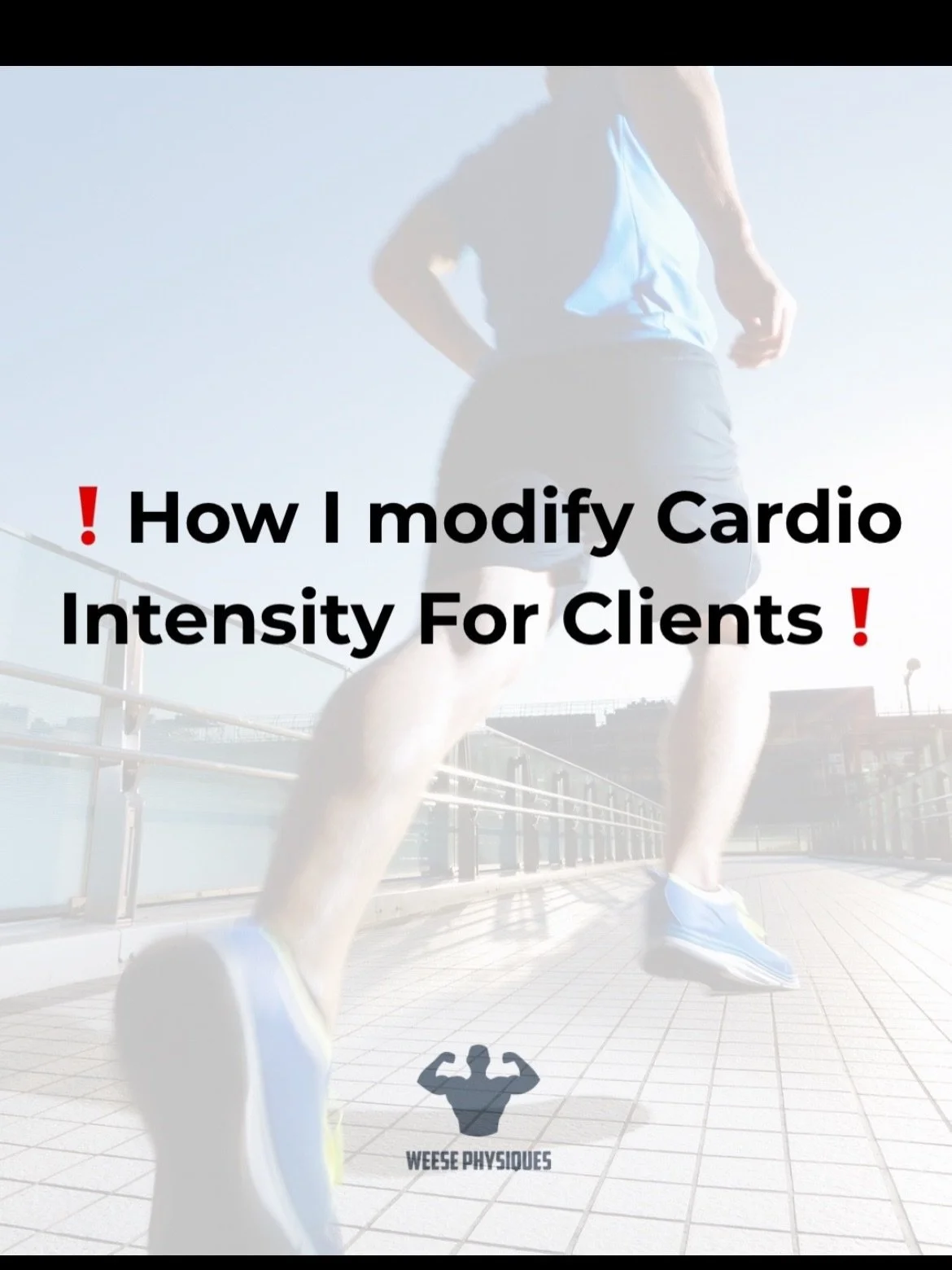 ❗️How I modify Cardio Intensity For Clients❗️

▪️When I first started coaching; one of the things I struggled with was, &ldquo;how do I make sure clients are not just going thru the motions on their cardio?&rdquo;

▪️Since I am not physically there, 