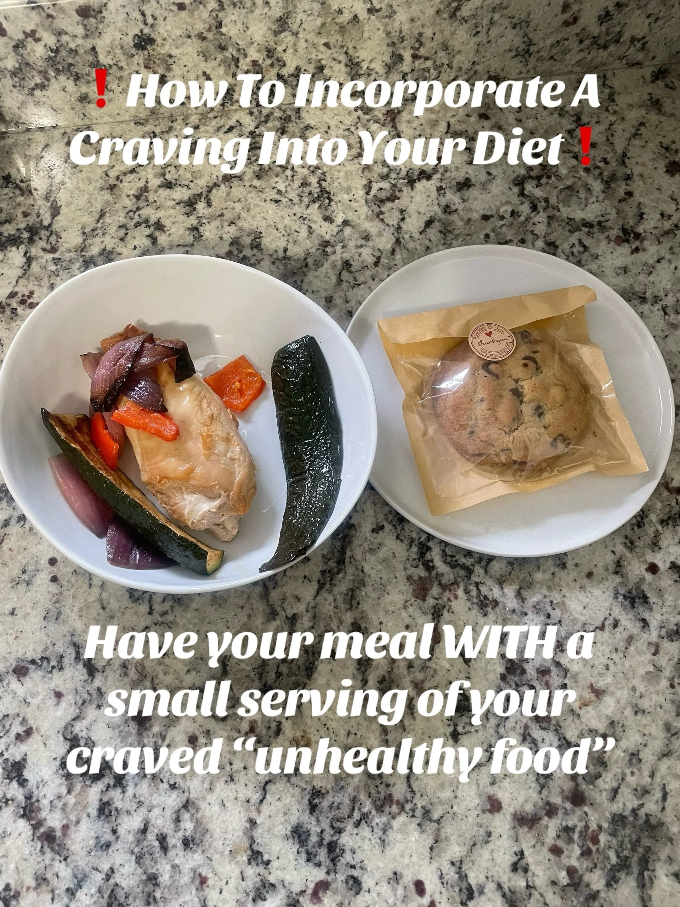 ❗️How To Incorporate A Craving❗️

▪️We all get cravings, we all crave shitty food sometimes and honestly, sometimes we SHOULD eat these things. 

We are not robots, and life has a lot to offer and especially if you are not in a strict diet phase, inc