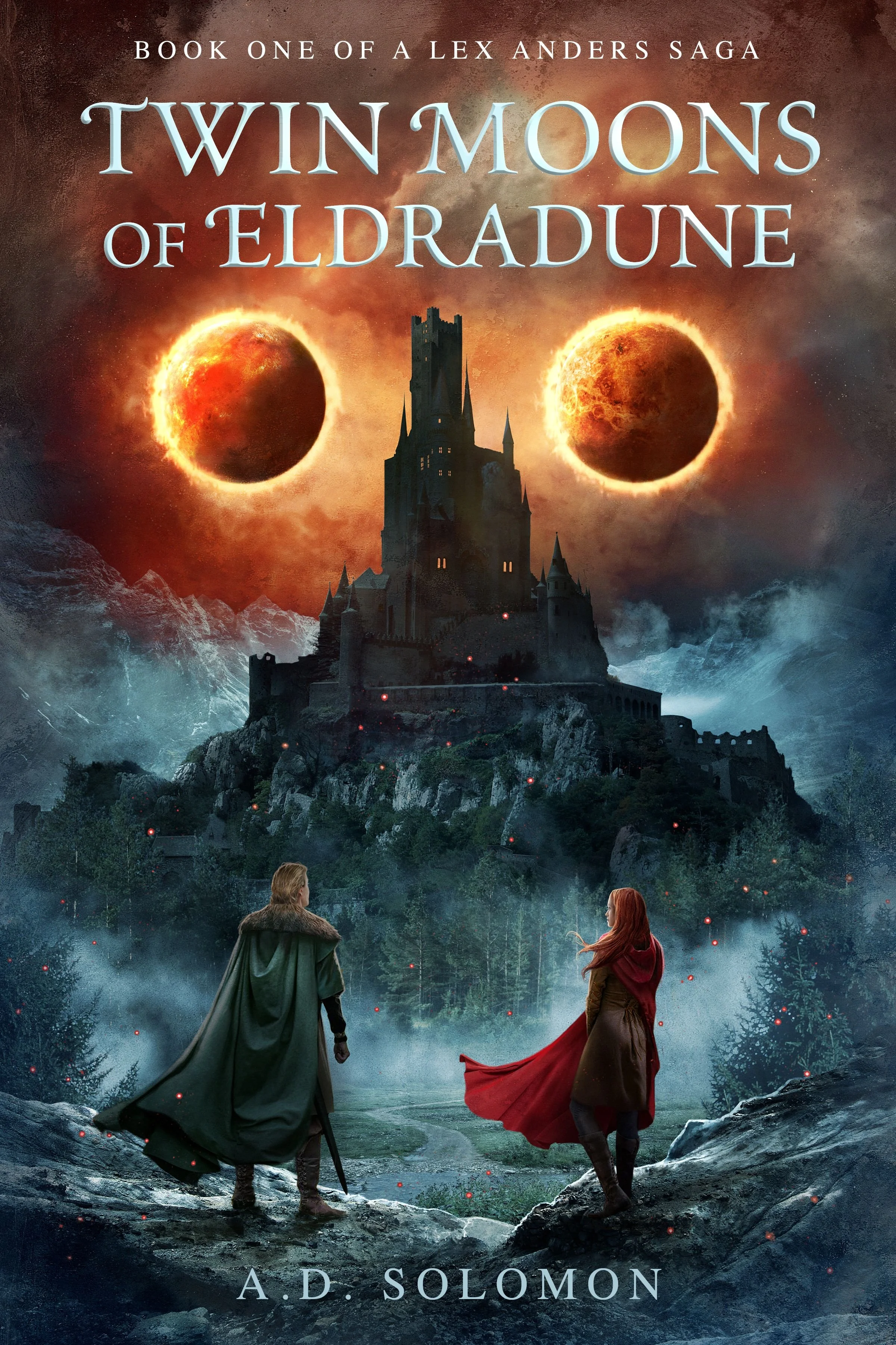 Signed Twin Moons of Eldradune Paperback