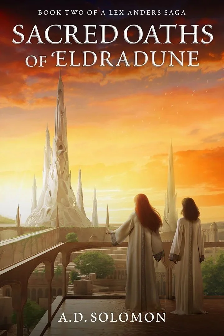 Signed Sacred Oaths of Eldradune Paperback