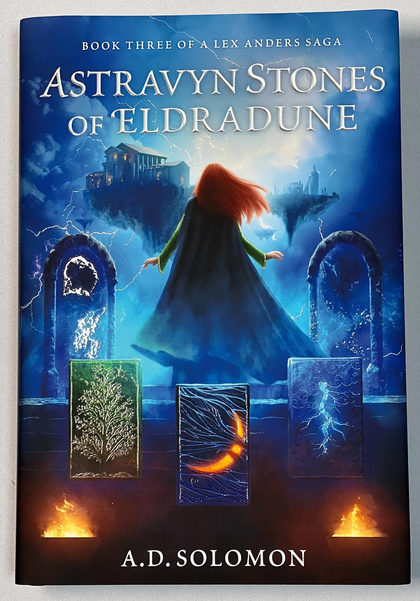 Signed Dust Jacket Hardback copy of Astravyn Stones of Eldradune
