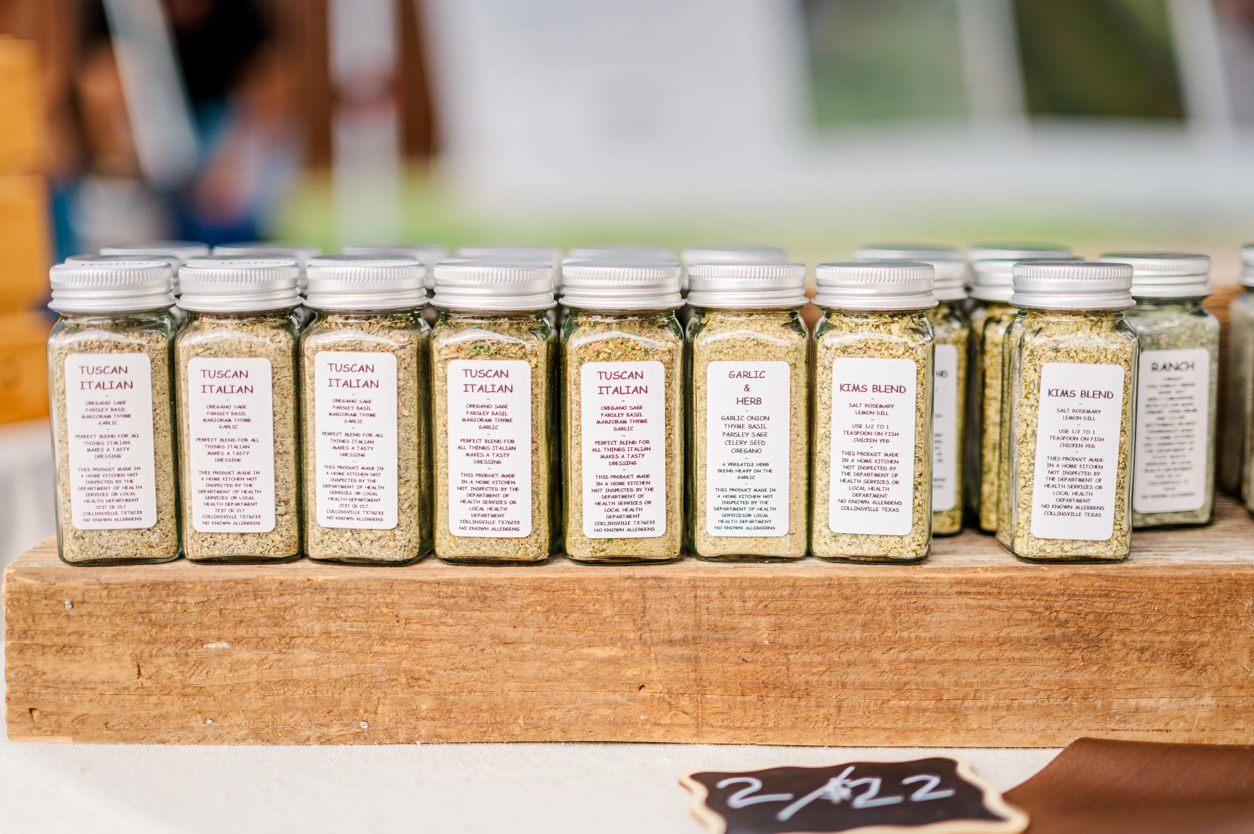 September 20th Market (Sunday) 