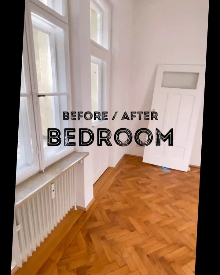 [Before🗻/After🌋: Bedroom] Like the other rooms, our bedroom started as a blank space, and the real challenge was resisting the urge to fill every corner. Bedrooms aren&rsquo;t for drama. They&rsquo;re for slowing down, not showing off.

We kept thi