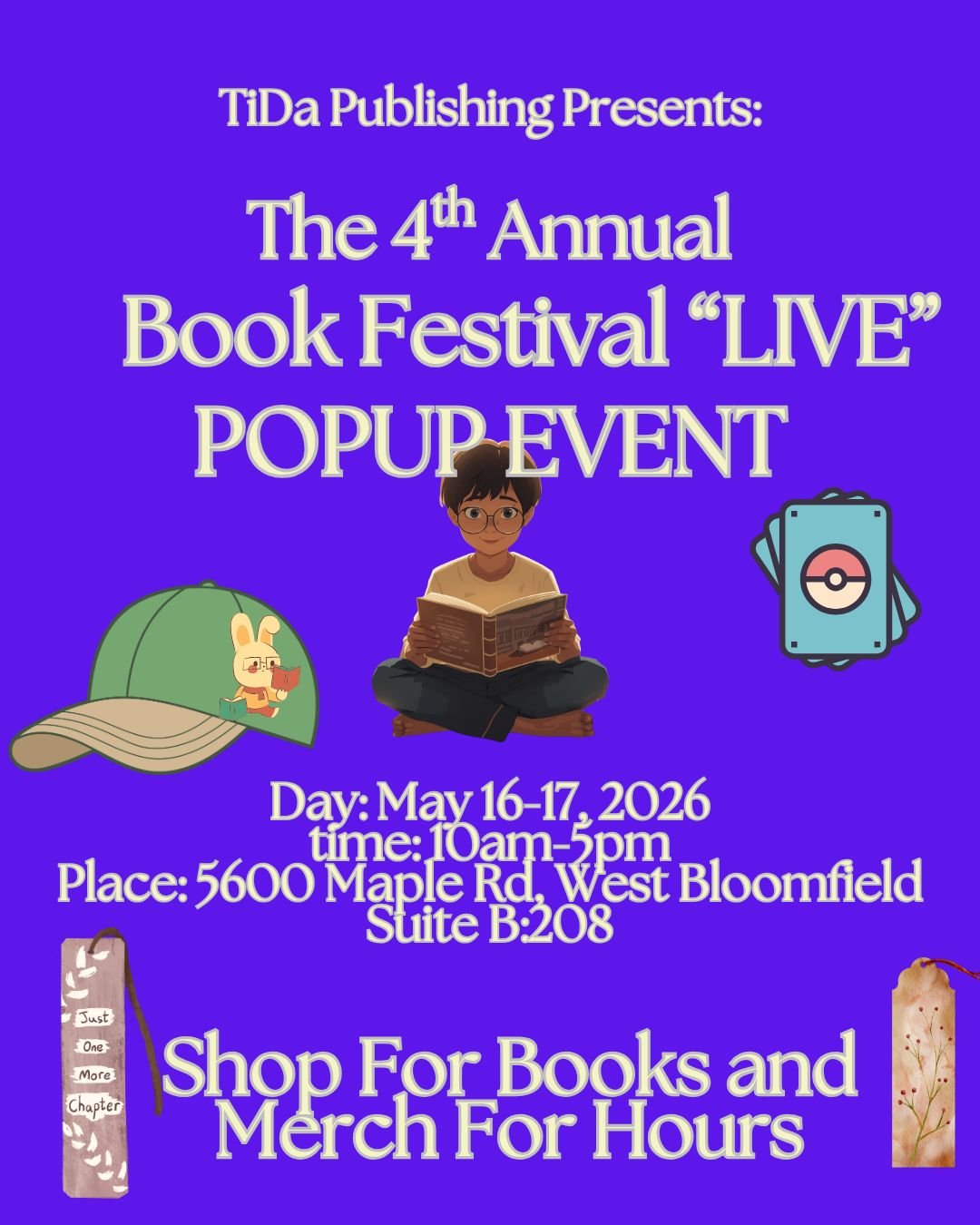 TiDa Publishing Presents: The 4th Annual Book Festival (Day 1)