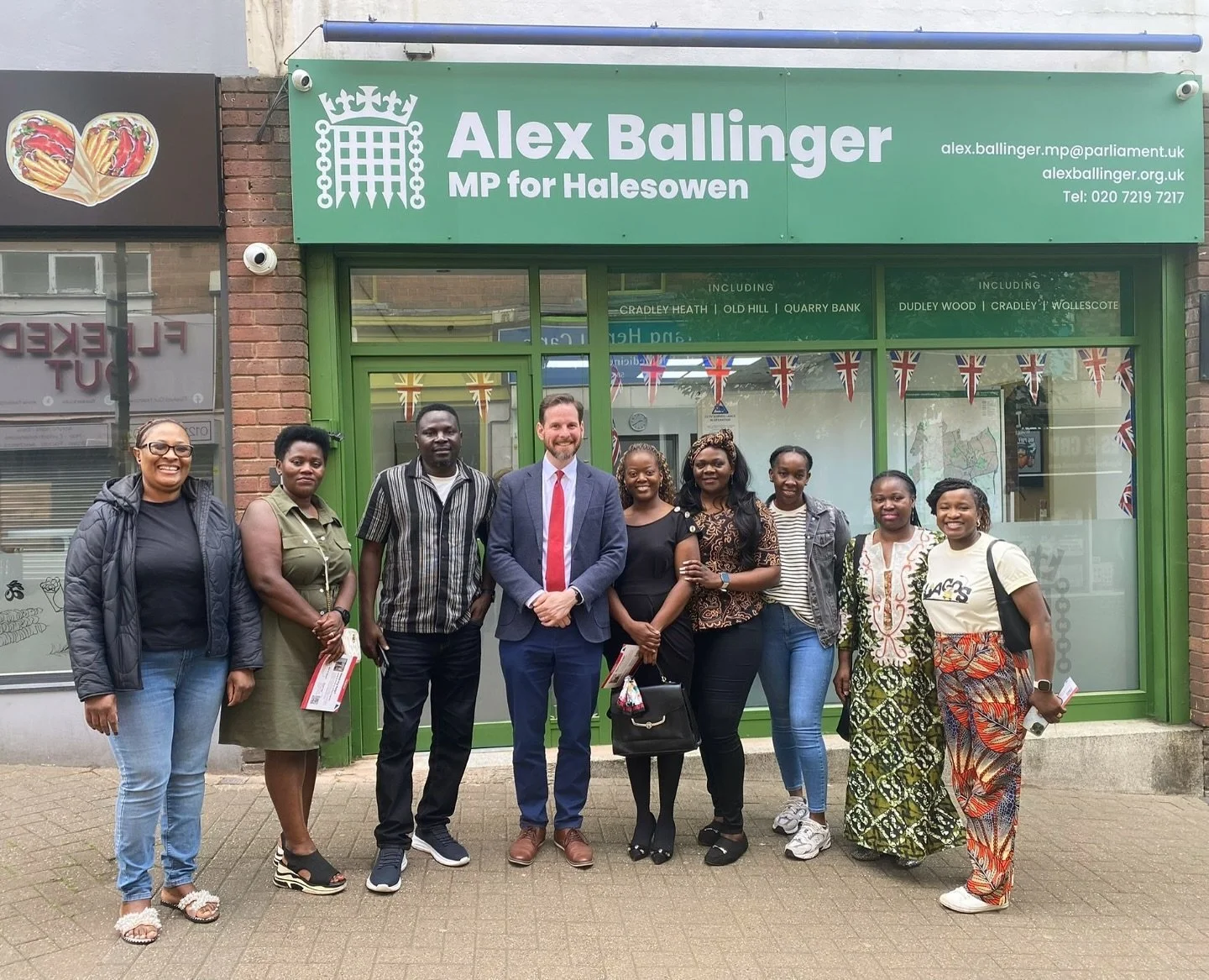 Inspiring conversation with Alex Ballinger, MP for Halesowen.