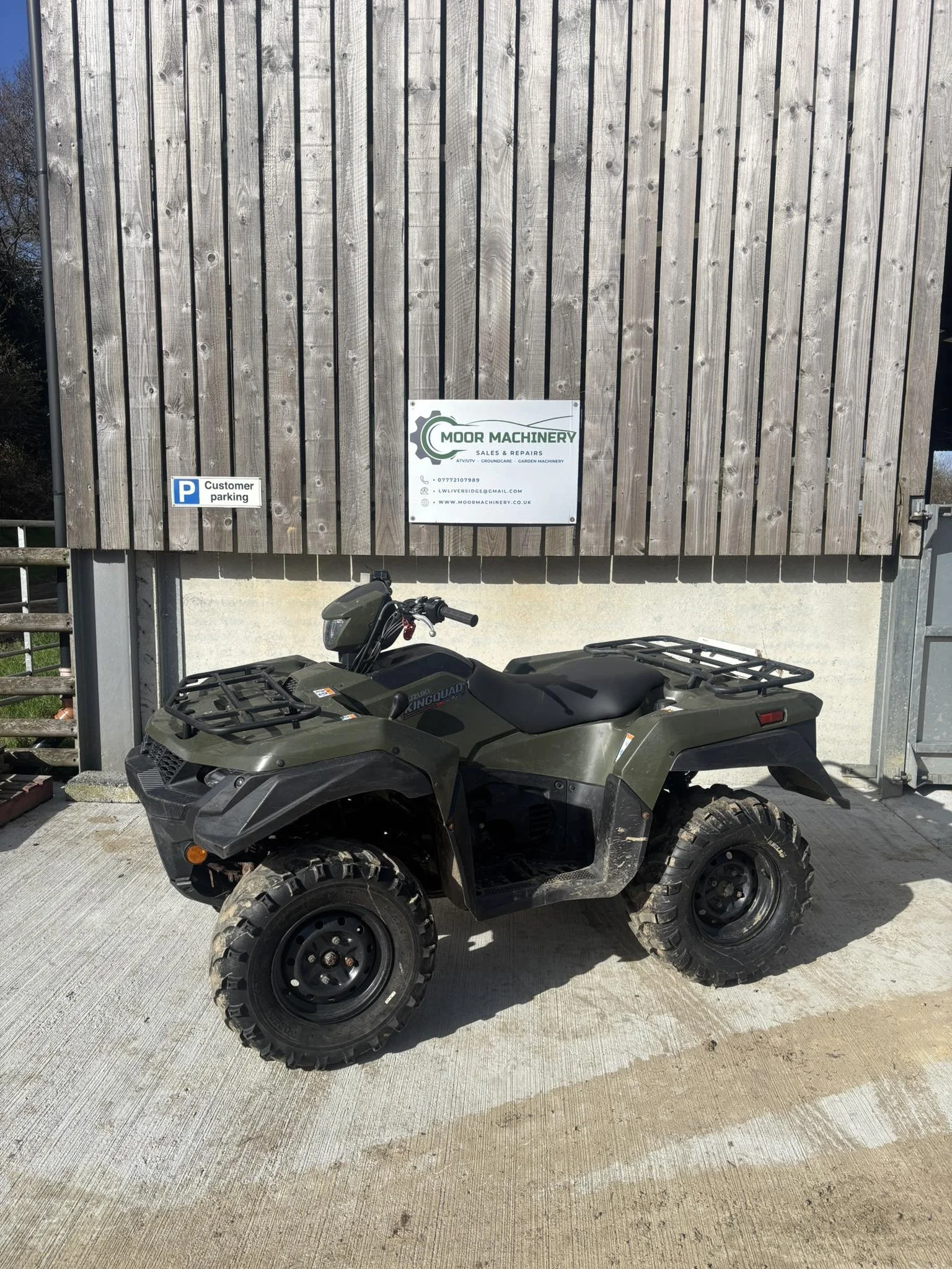 USED 2022 Suzuki Kingquad 500 SOLD