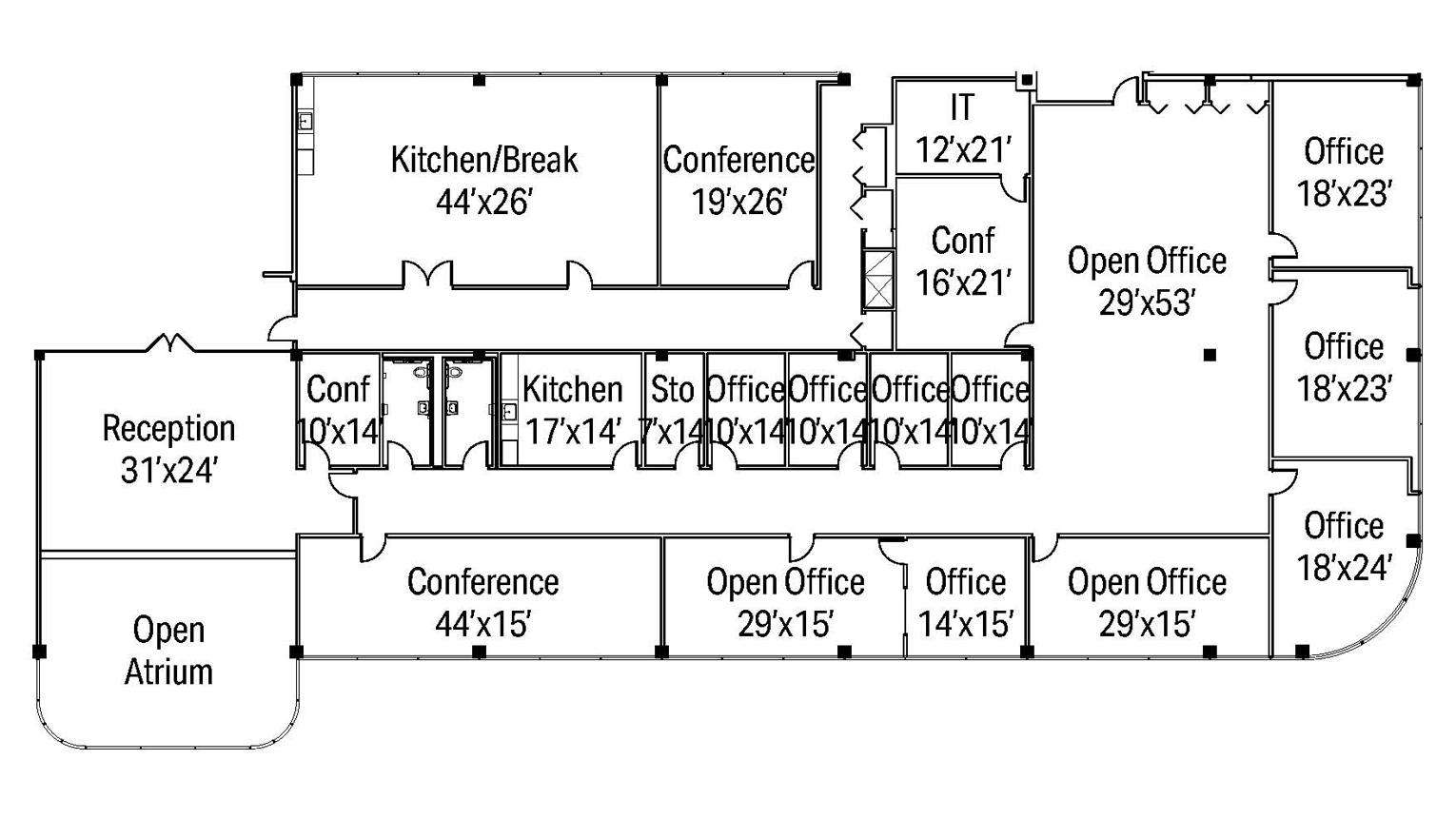 11,701 SF office suite available at Cumberland Centre office campus in Chicago