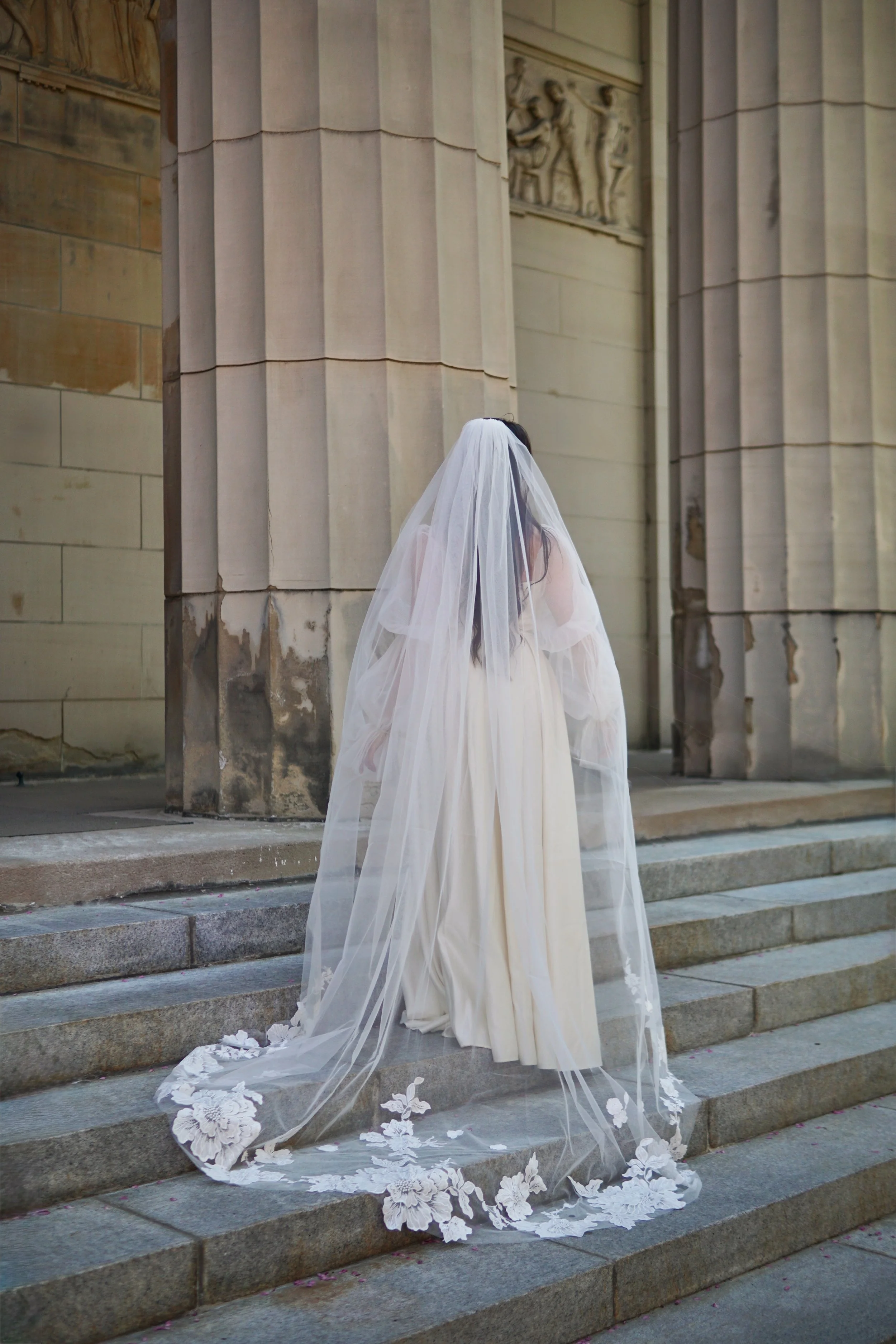 Dreamy - Floral Lace Veil