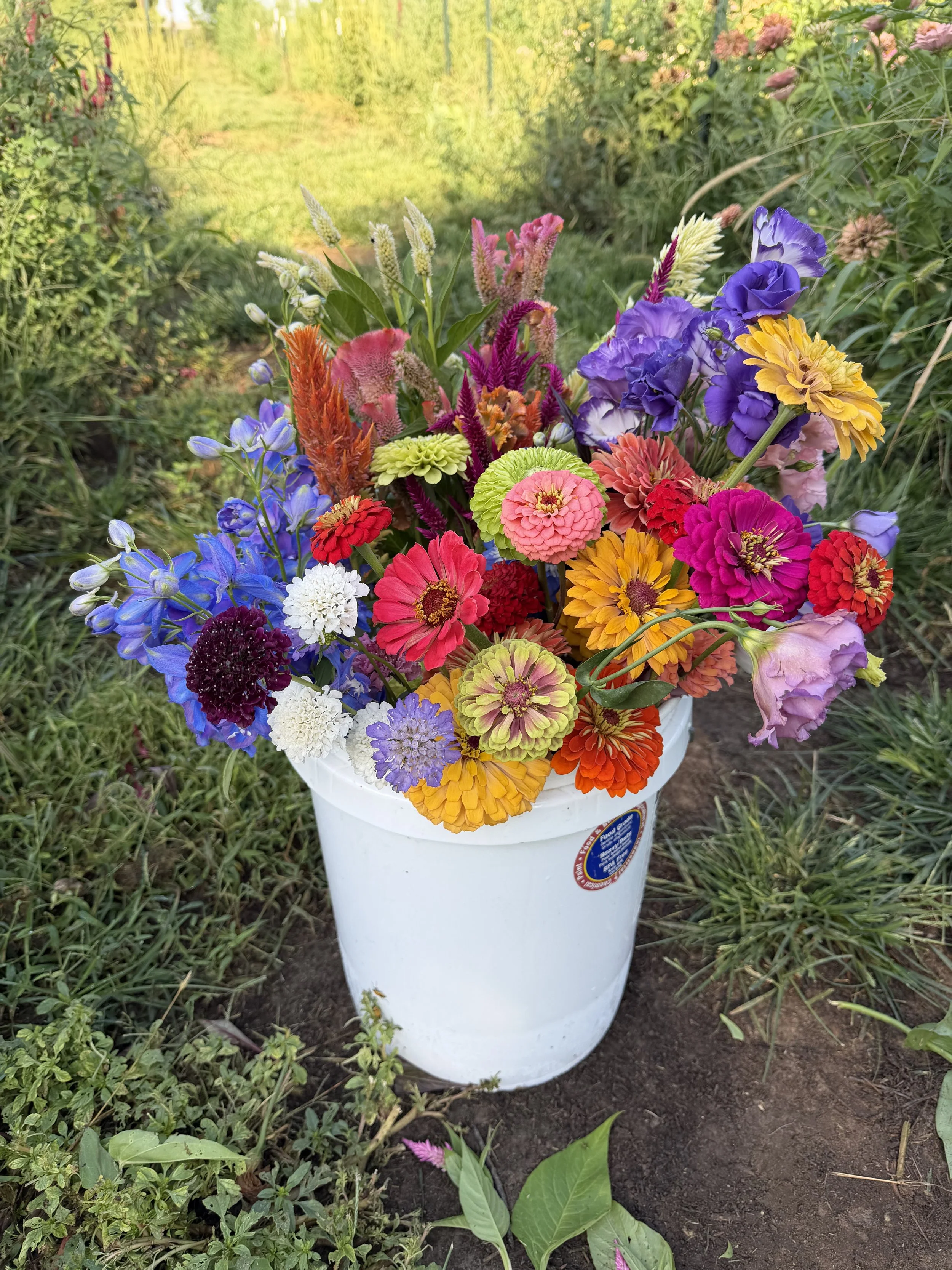 DIY Floral Bucket