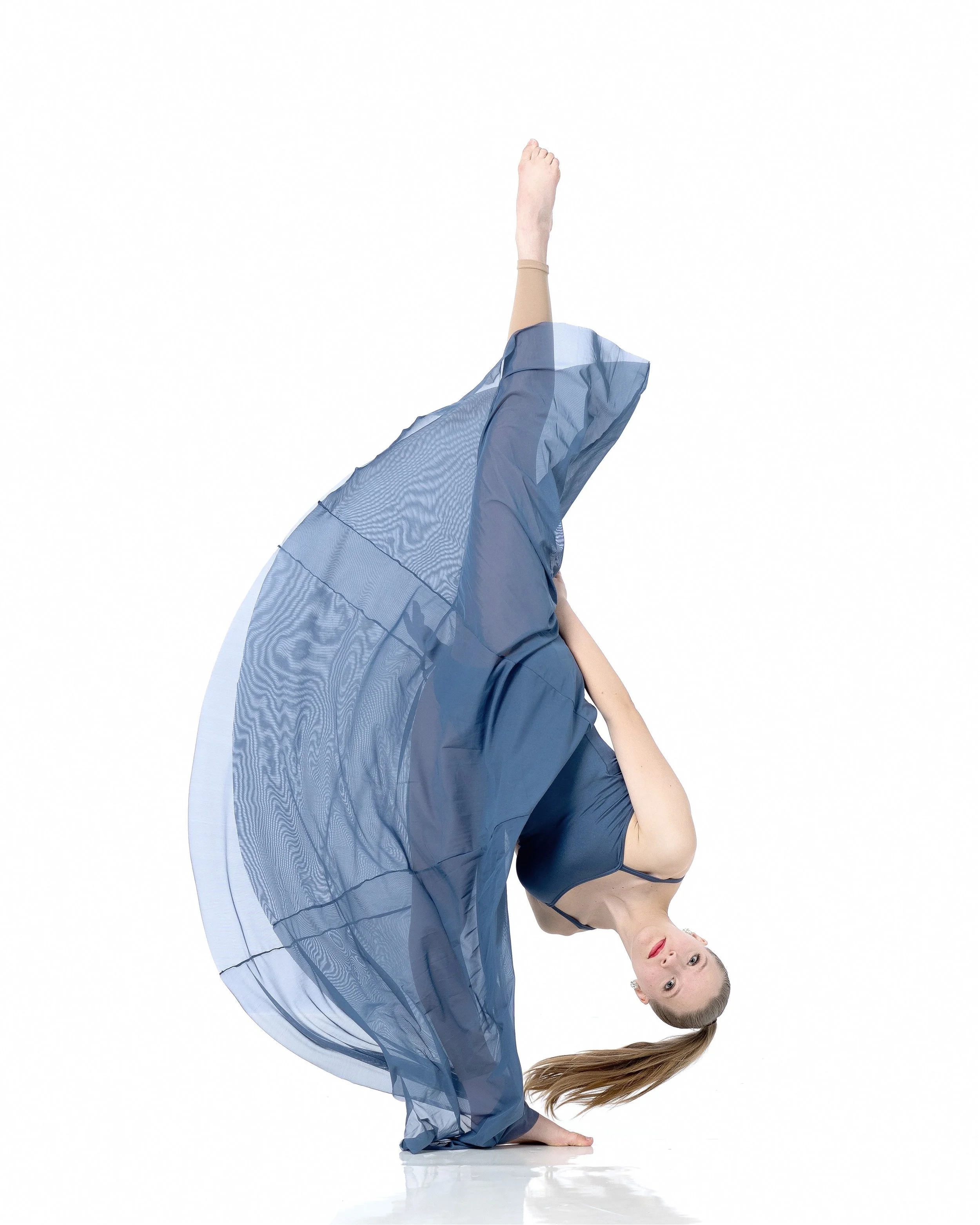 Pacific Northwest dance studio media day portrait with frozen motion studio lighting by Justin Grafton Studios