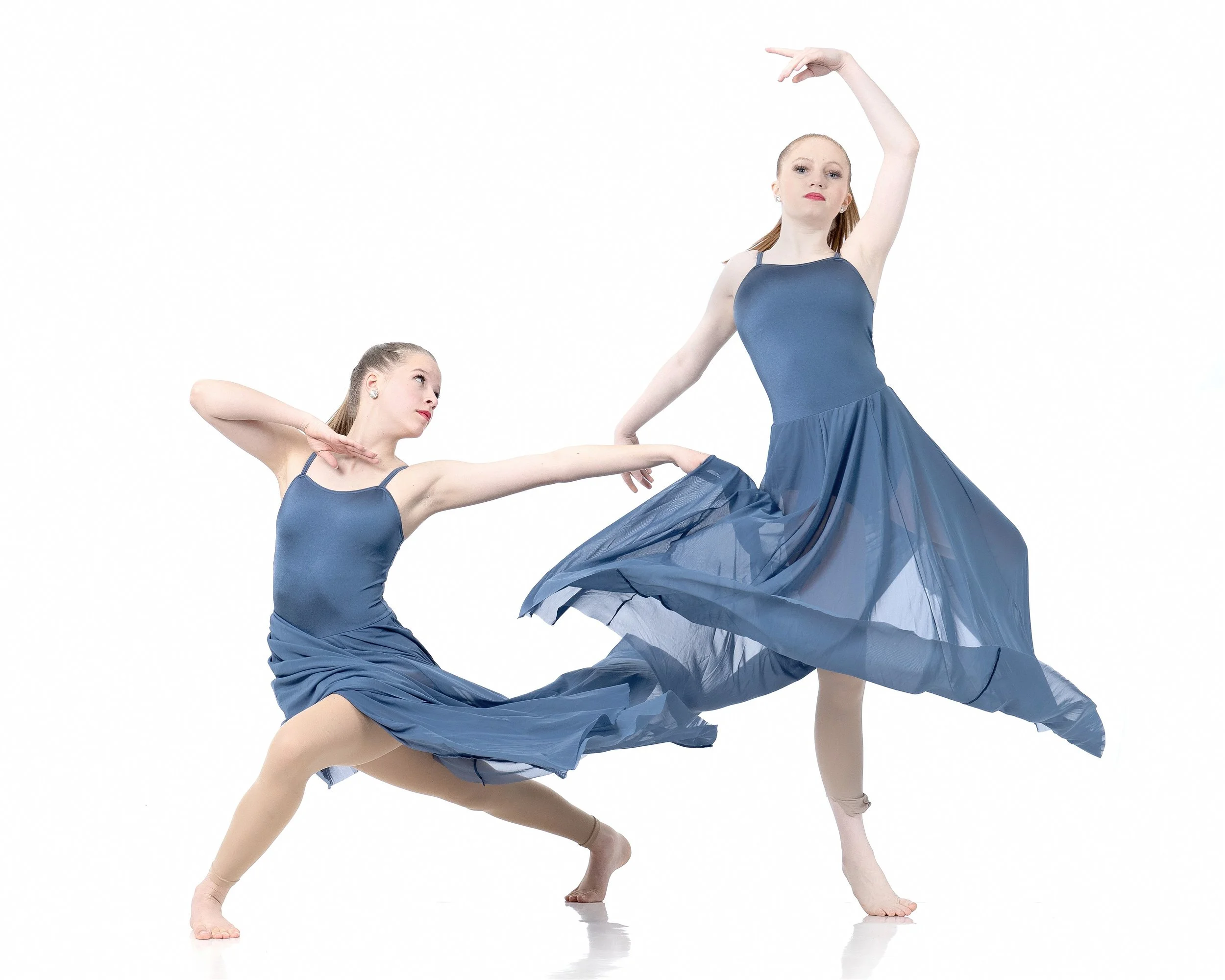 Pacific Northwest dance studio media day portrait with frozen motion studio lighting by Justin Grafton Studios